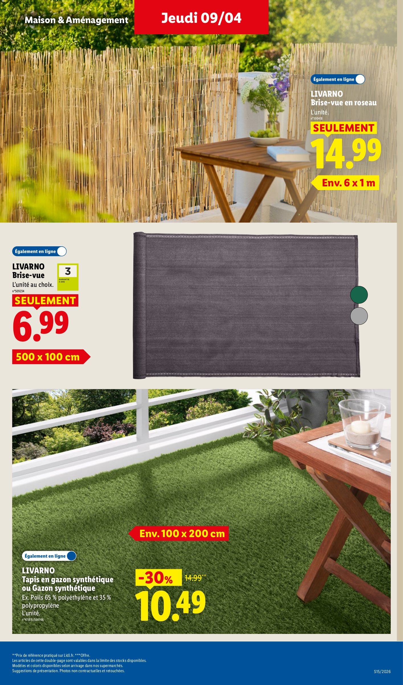 lidl - Prospectus Lidl - Les bonnes affaires de la semaine valide du de jeudi 09/04/2026 au du lundi 13/04/2026 - page: 11