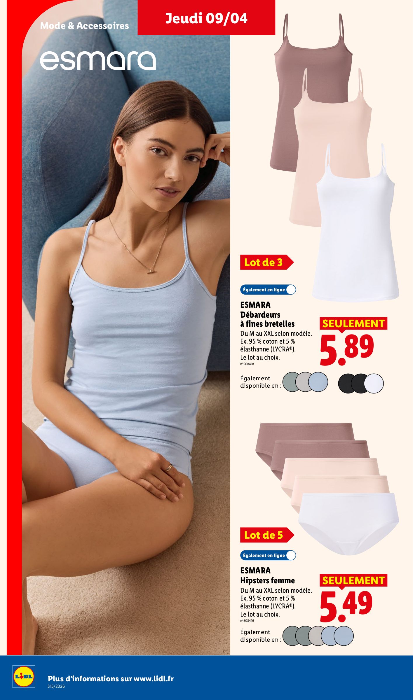 lidl - Prospectus Lidl - Les bonnes affaires de la semaine valide du de jeudi 09/04/2026 au du lundi 13/04/2026 - page: 14