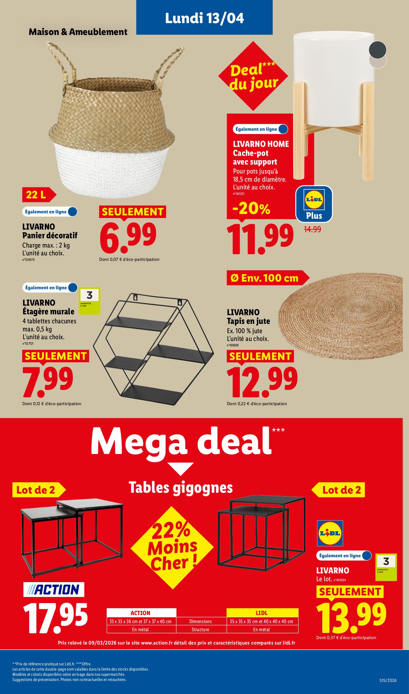 lidl - Prospectus Lidl - Les bonnes affaires de la semaine valide du de jeudi 09/04/2026 au du lundi 13/04/2026 - page: 27