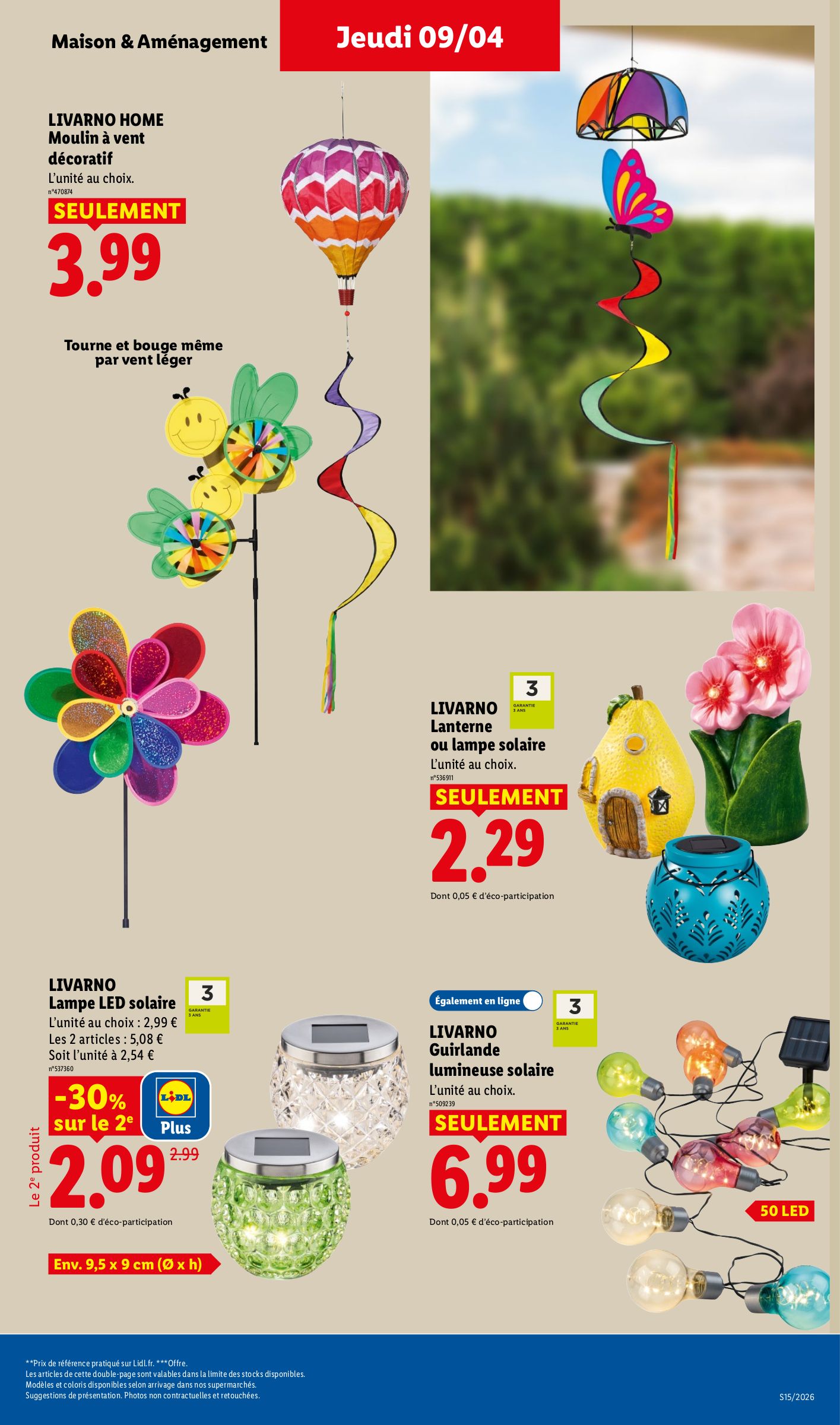 lidl - Prospectus Lidl - Les bonnes affaires de la semaine valide du de jeudi 09/04/2026 au du lundi 13/04/2026 - page: 9