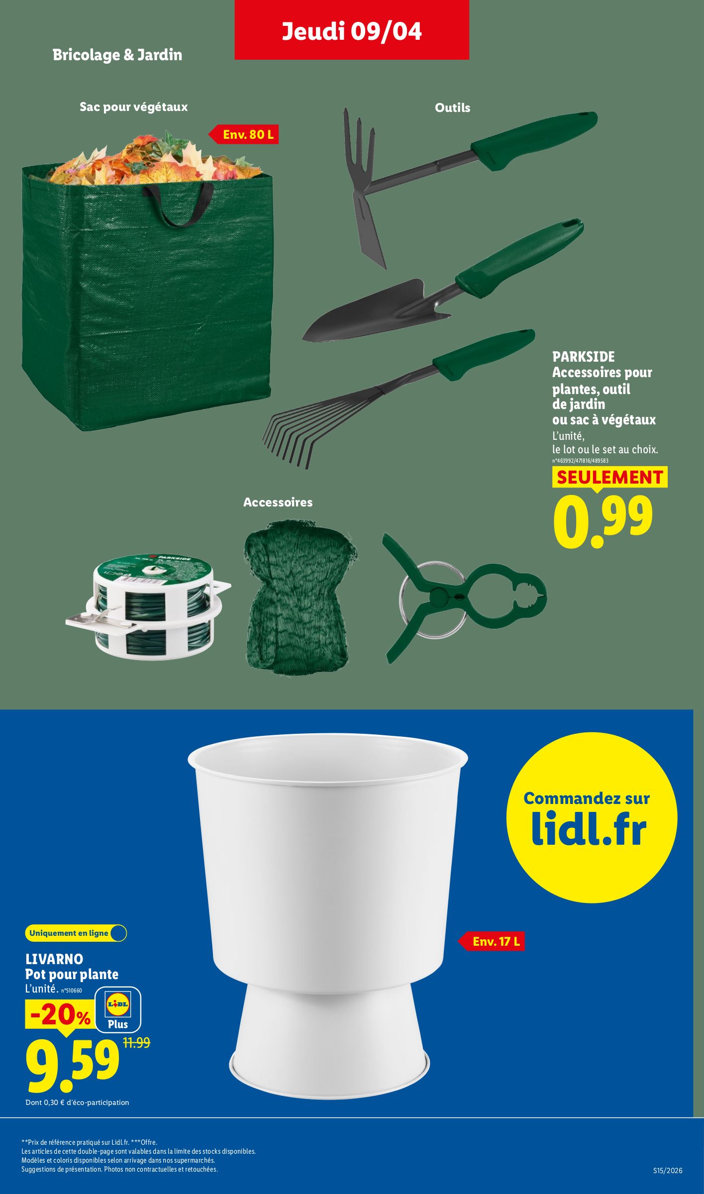 lidl - Prospectus Lidl - Les bonnes affaires de la semaine valide du de jeudi 09/04/2026 au du lundi 13/04/2026 - page: 5