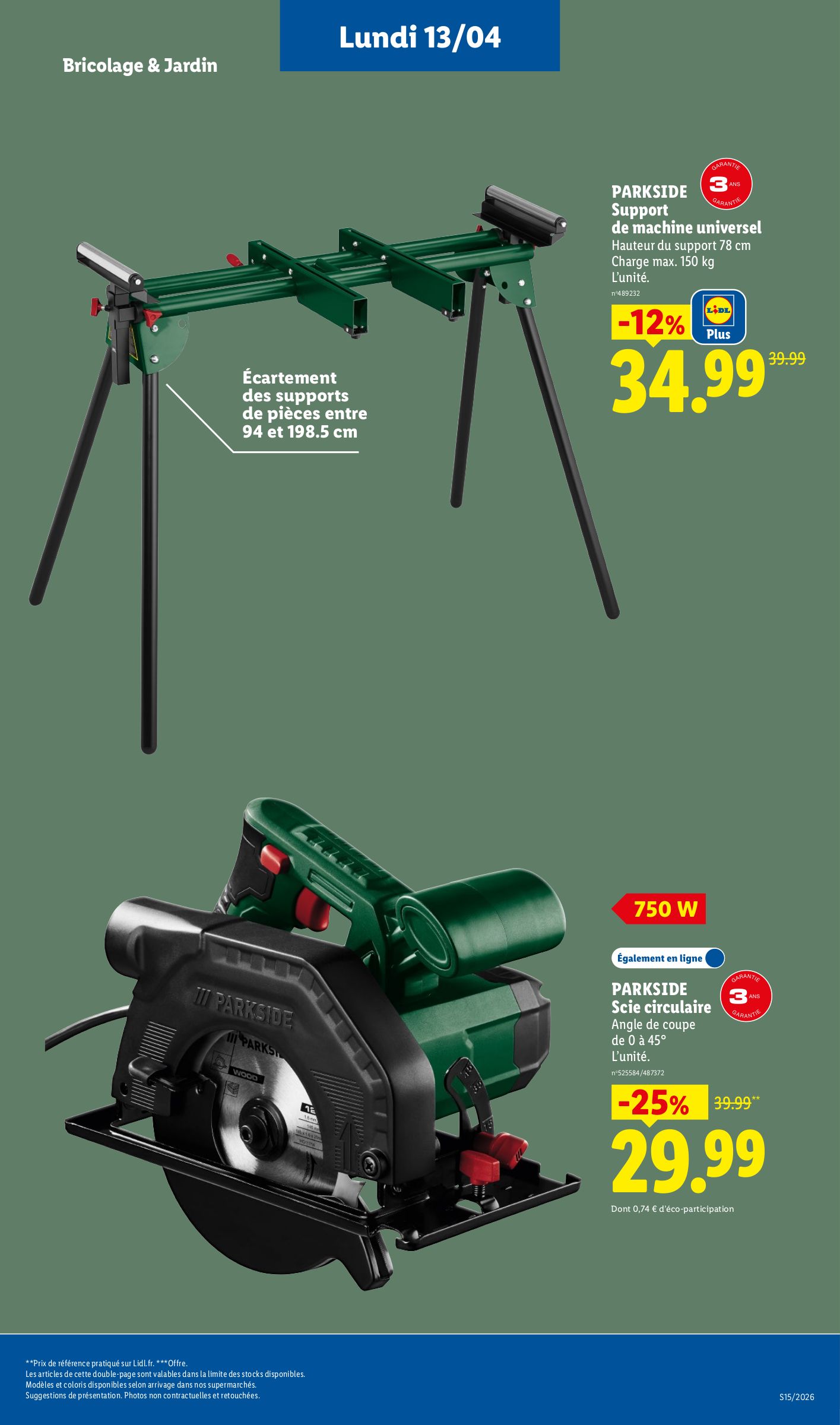 lidl - Prospectus Lidl - Les bonnes affaires de la semaine valide du de jeudi 09/04/2026 au du lundi 13/04/2026 - page: 17