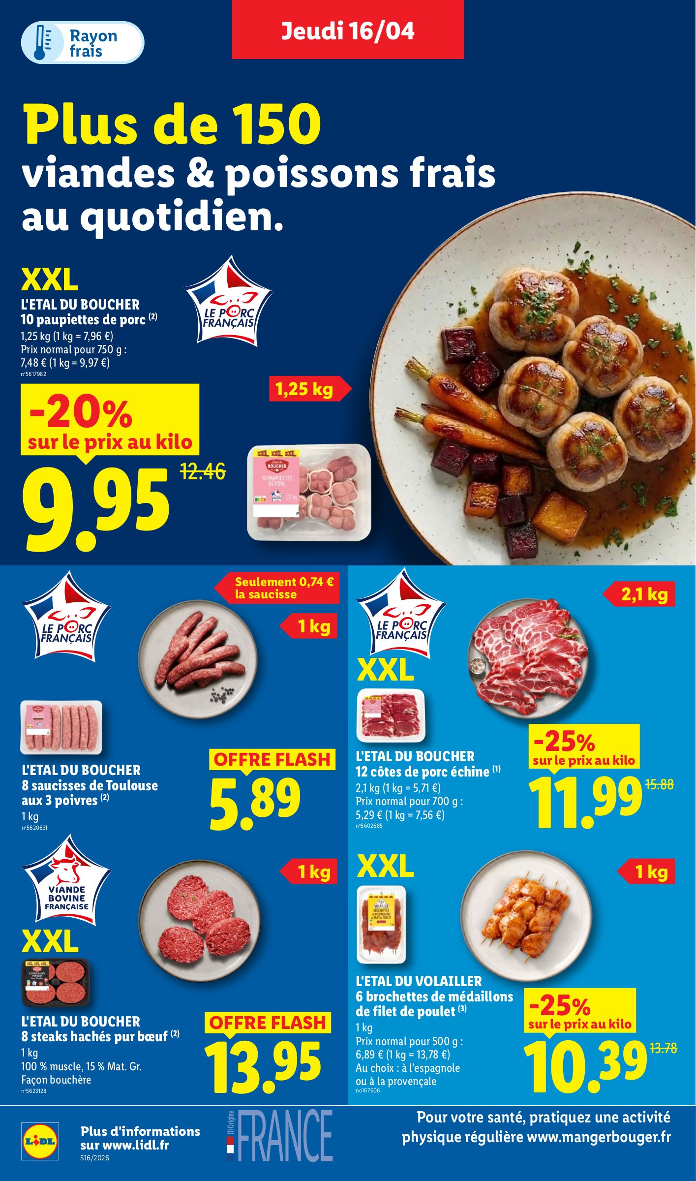 lidl - Flyer Lidl pour la semaine prochaine du de jeudi 16/04/2026 au du mercredi 22/04/2026 - page: 6