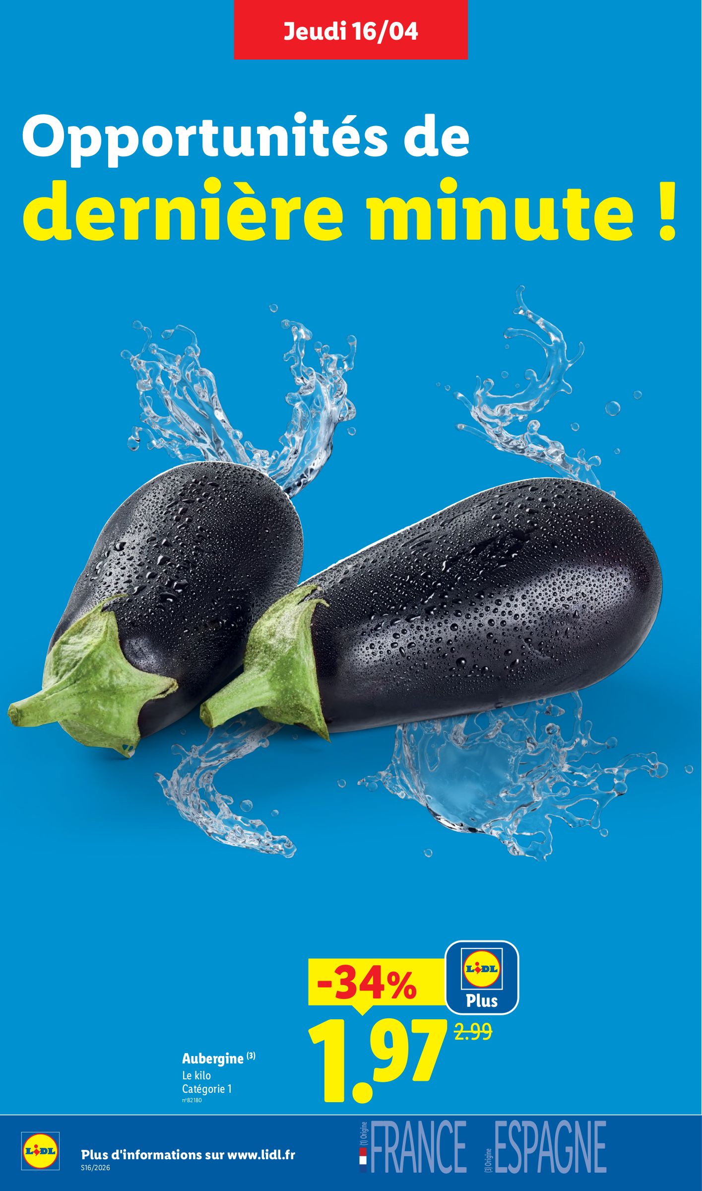 lidl - Flyer Lidl pour la semaine prochaine du de jeudi 16/04/2026 au du mercredi 22/04/2026 - page: 4