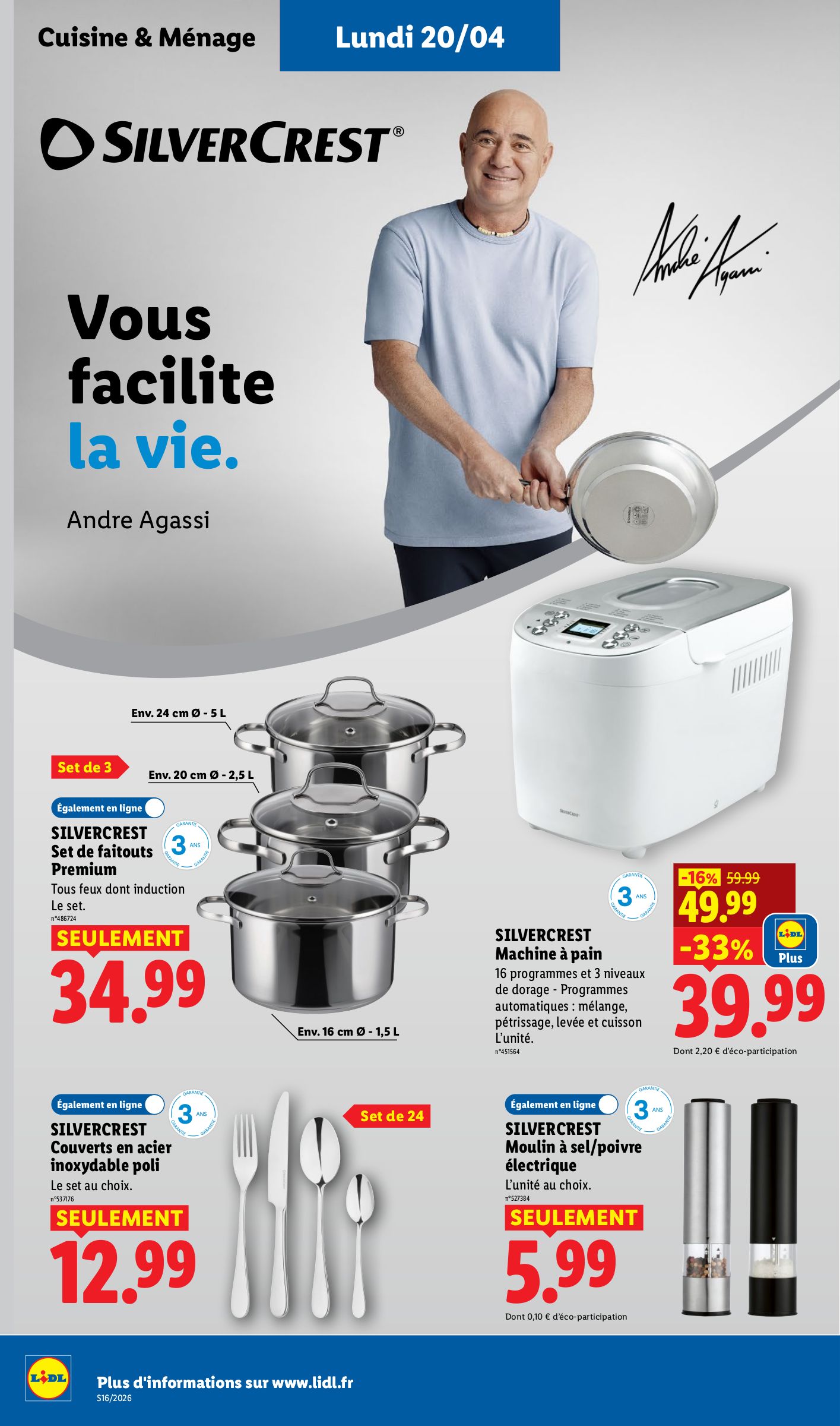 lidl - Flyer Lidl pour la semaine prochaine du de jeudi 16/04/2026 au du mercredi 22/04/2026 - page: 46