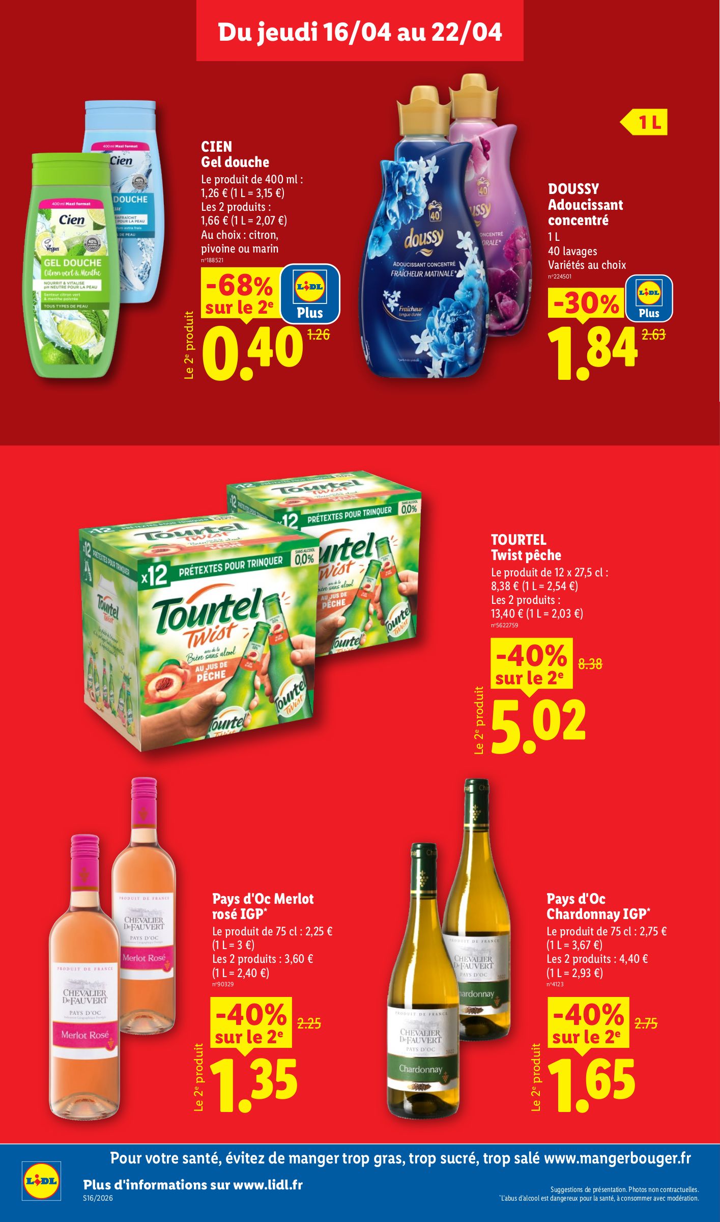 lidl - Flyer Lidl pour la semaine prochaine du de jeudi 16/04/2026 au du mercredi 22/04/2026 - page: 12