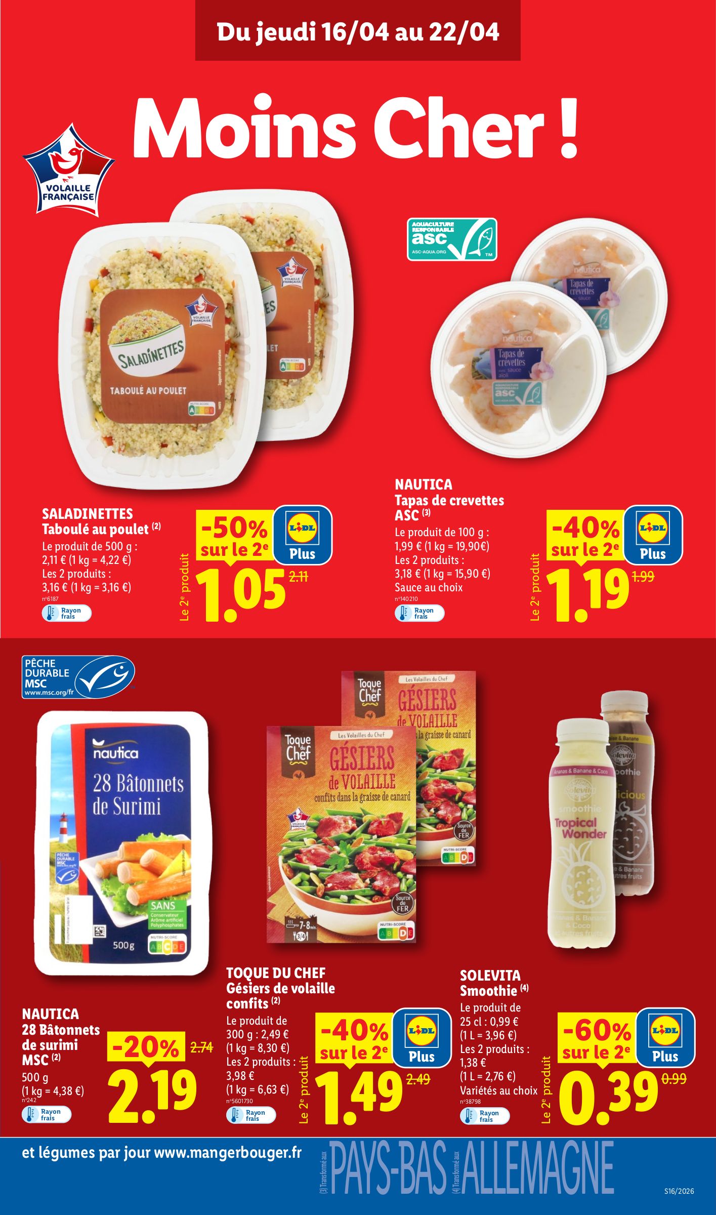 lidl - Flyer Lidl pour la semaine prochaine du de jeudi 16/04/2026 au du mercredi 22/04/2026 - page: 9
