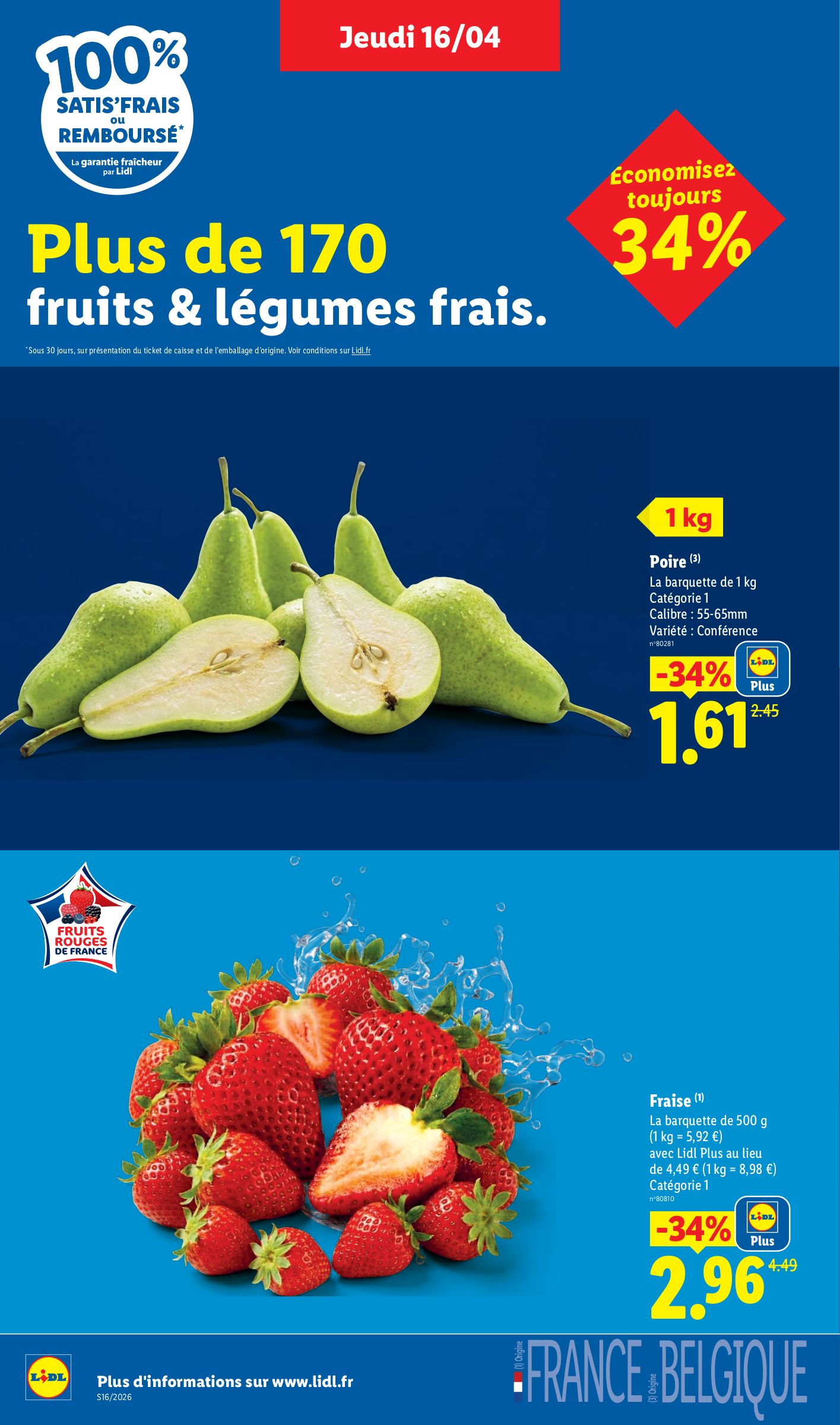 lidl - Flyer Lidl pour la semaine prochaine du de jeudi 16/04/2026 au du mercredi 22/04/2026 - page: 2