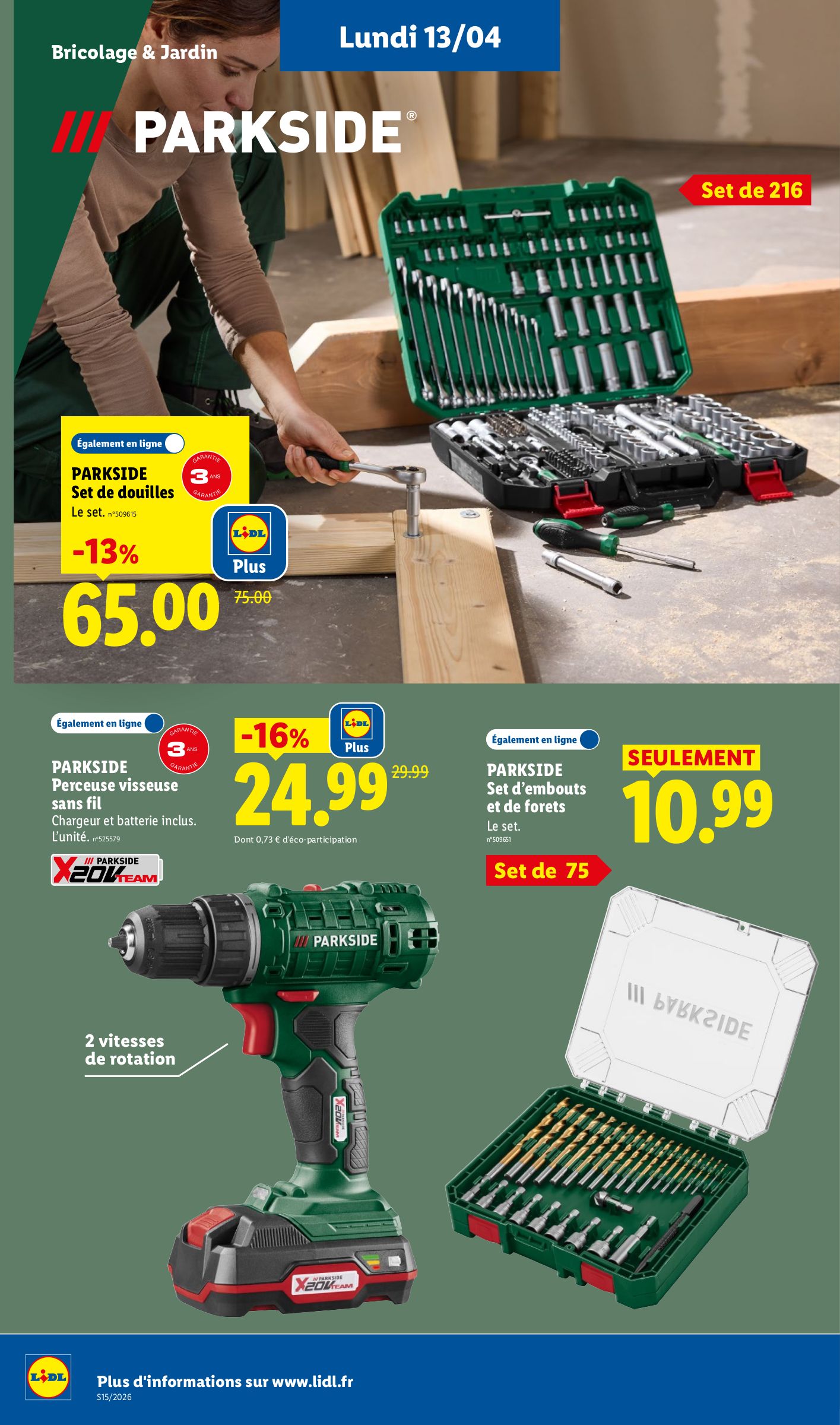 lidl - Flyer Lidl - Les bonnes affaires de la semaine pour la semaine prochaine du du lundi 13/04/2026 au de jeudi 16/04/2026 - page: 6