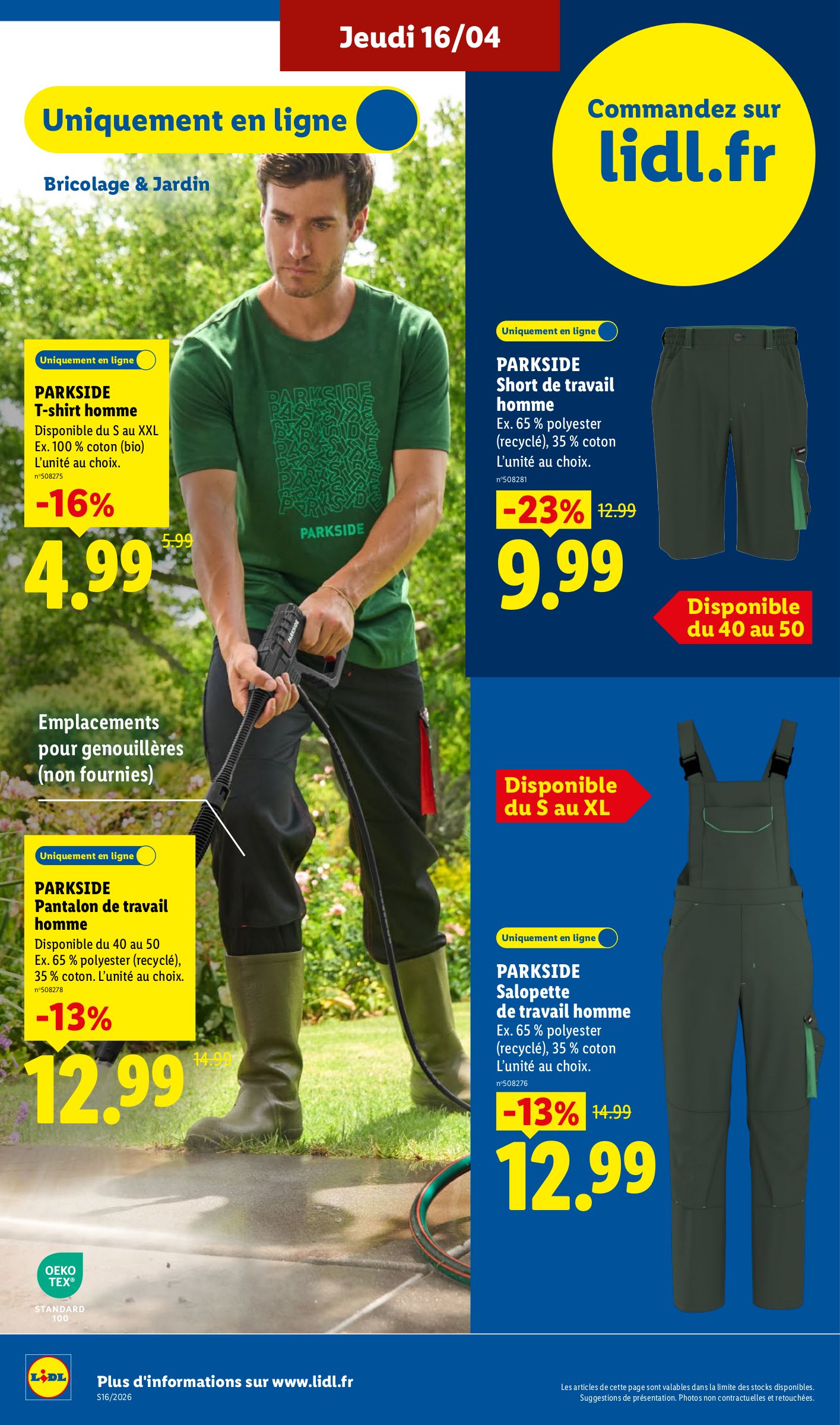 lidl - Current Lidl - Exclus Web leaflet valid from du lundi 13/04/2026 to de jeudi 16/04/2026 - page: 18