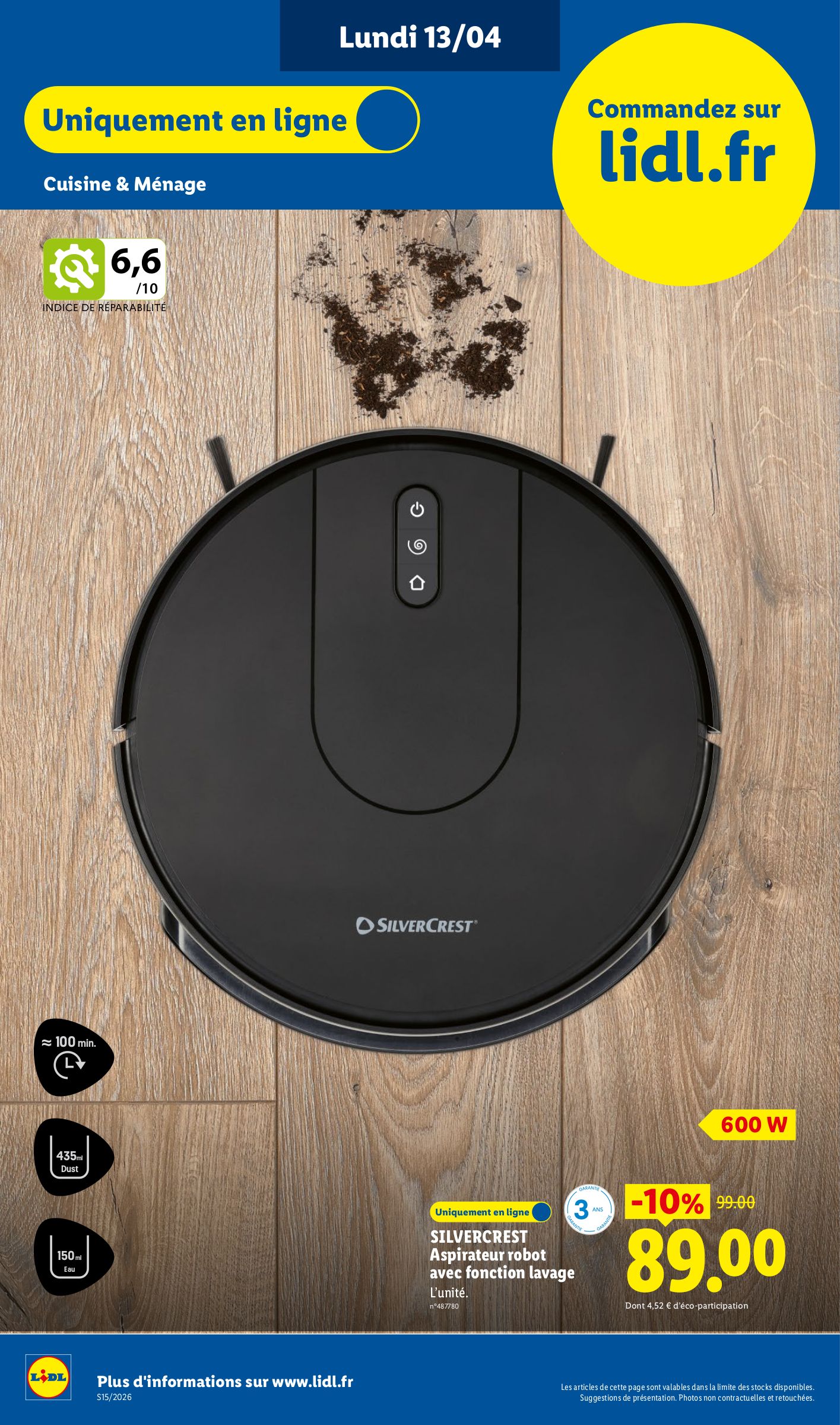 lidl - Current Lidl - Exclus Web leaflet valid from du lundi 13/04/2026 to de jeudi 16/04/2026 - page: 4