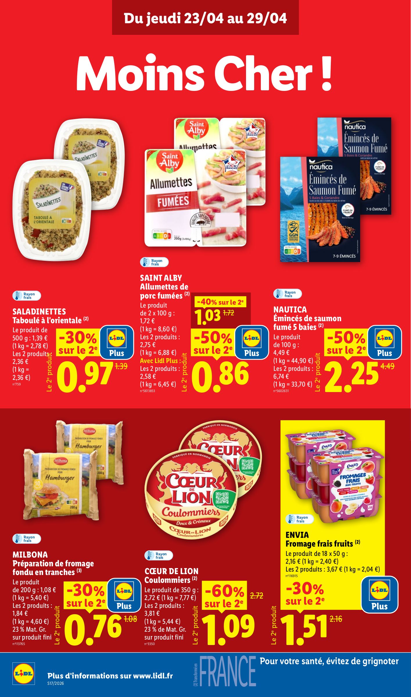 lidl - Flyer Lidl pour la semaine prochaine du de jeudi 23/04/2026 au du mercredi 29/04/2026 - page: 10