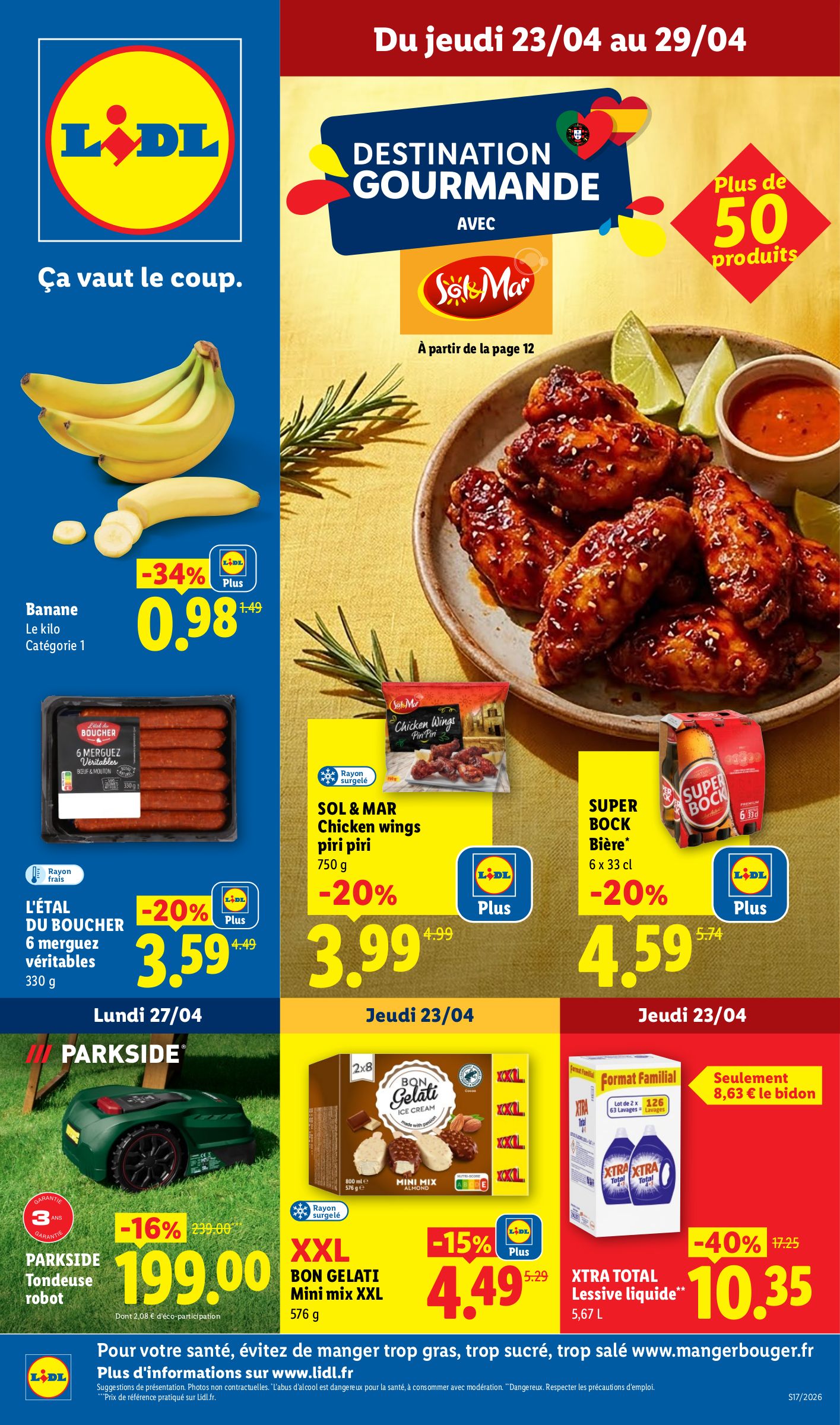 lidl - Flyer Lidl pour la semaine prochaine du de jeudi 23/04/2026 au du mercredi 29/04/2026