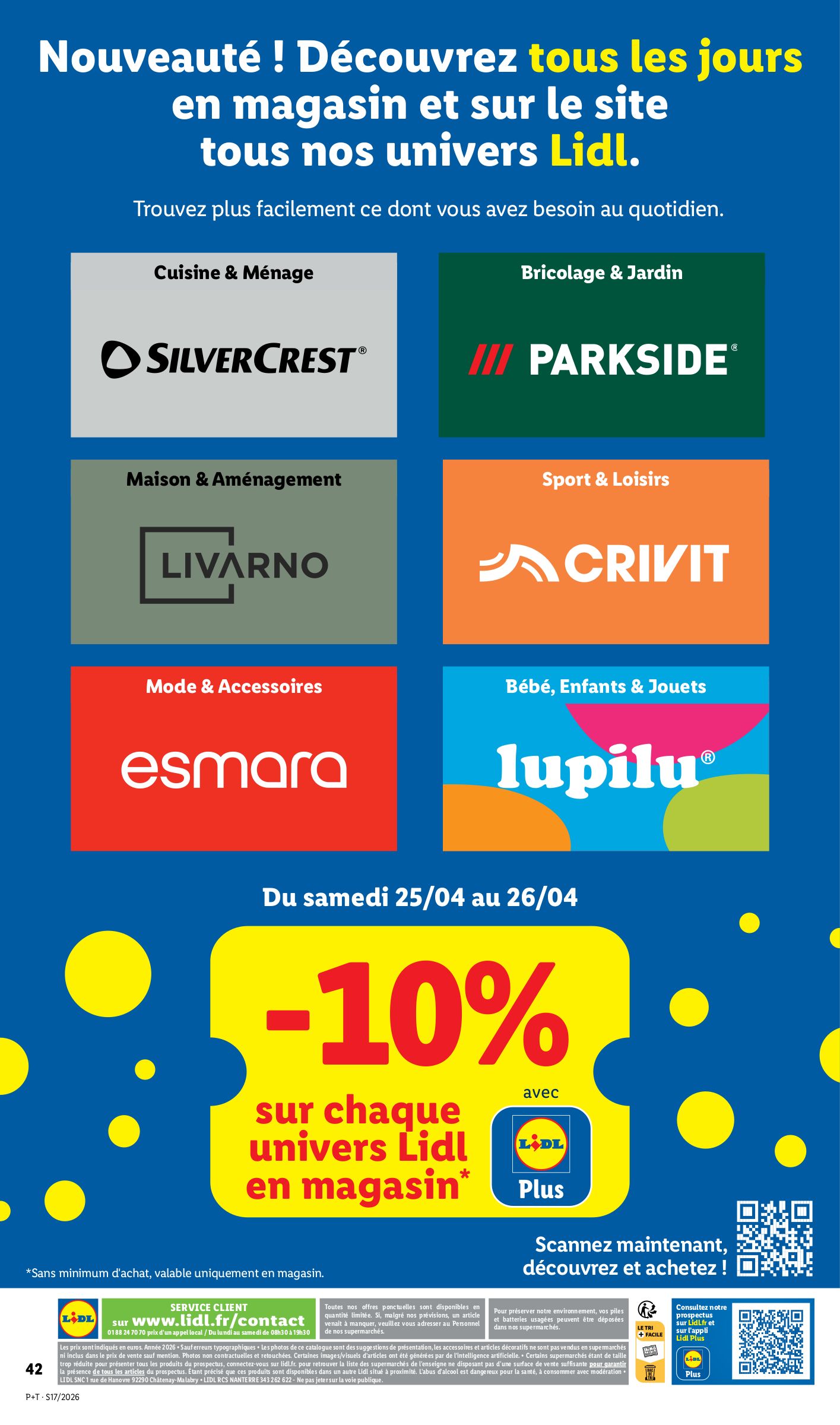 lidl - Flyer Lidl pour la semaine prochaine du de jeudi 23/04/2026 au du mercredi 29/04/2026 - page: 68