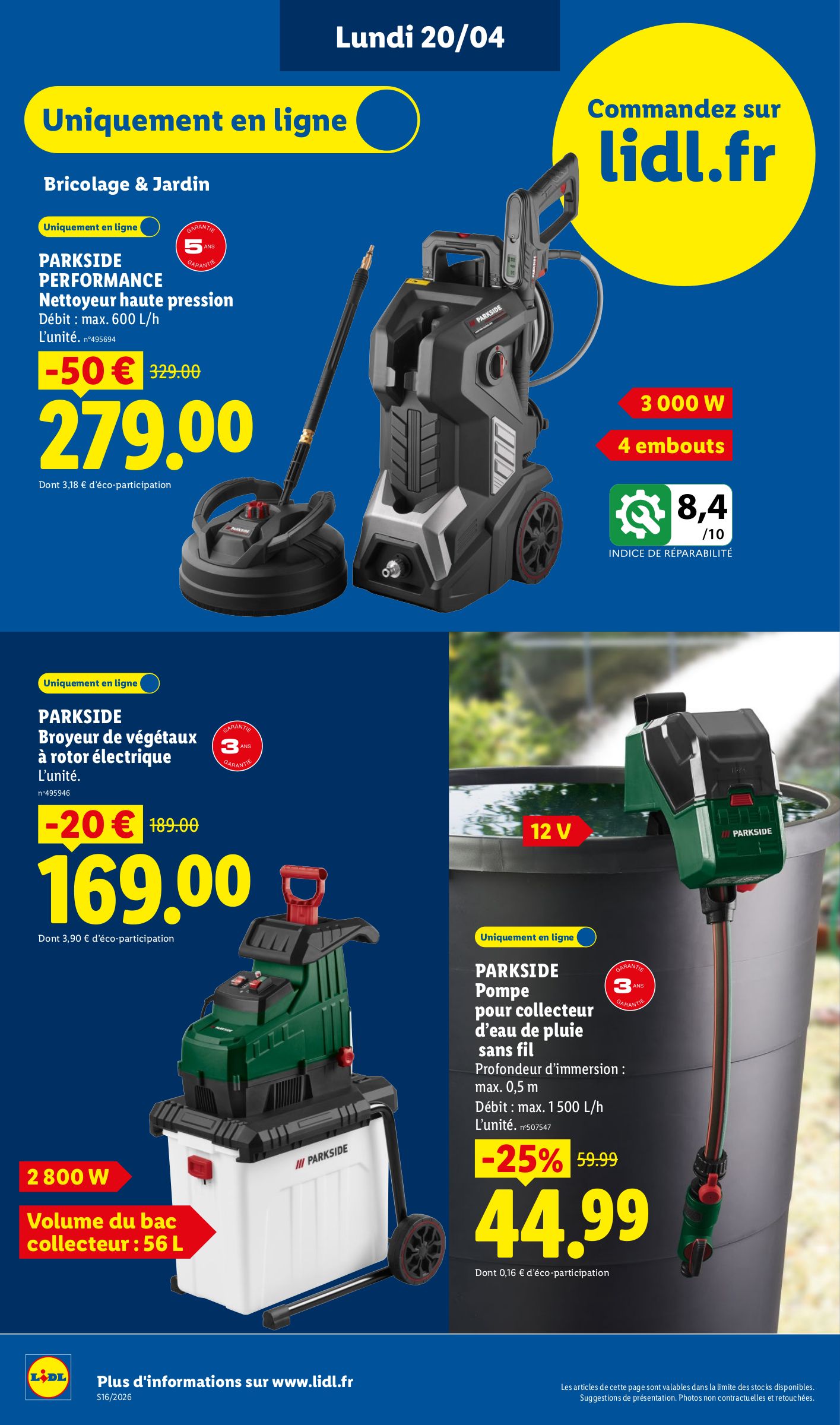 lidl - Current Lidl - Exclu Web leaflet valid from du lundi 20/04/2026 to de jeudi 23/04/2026 - page: 10