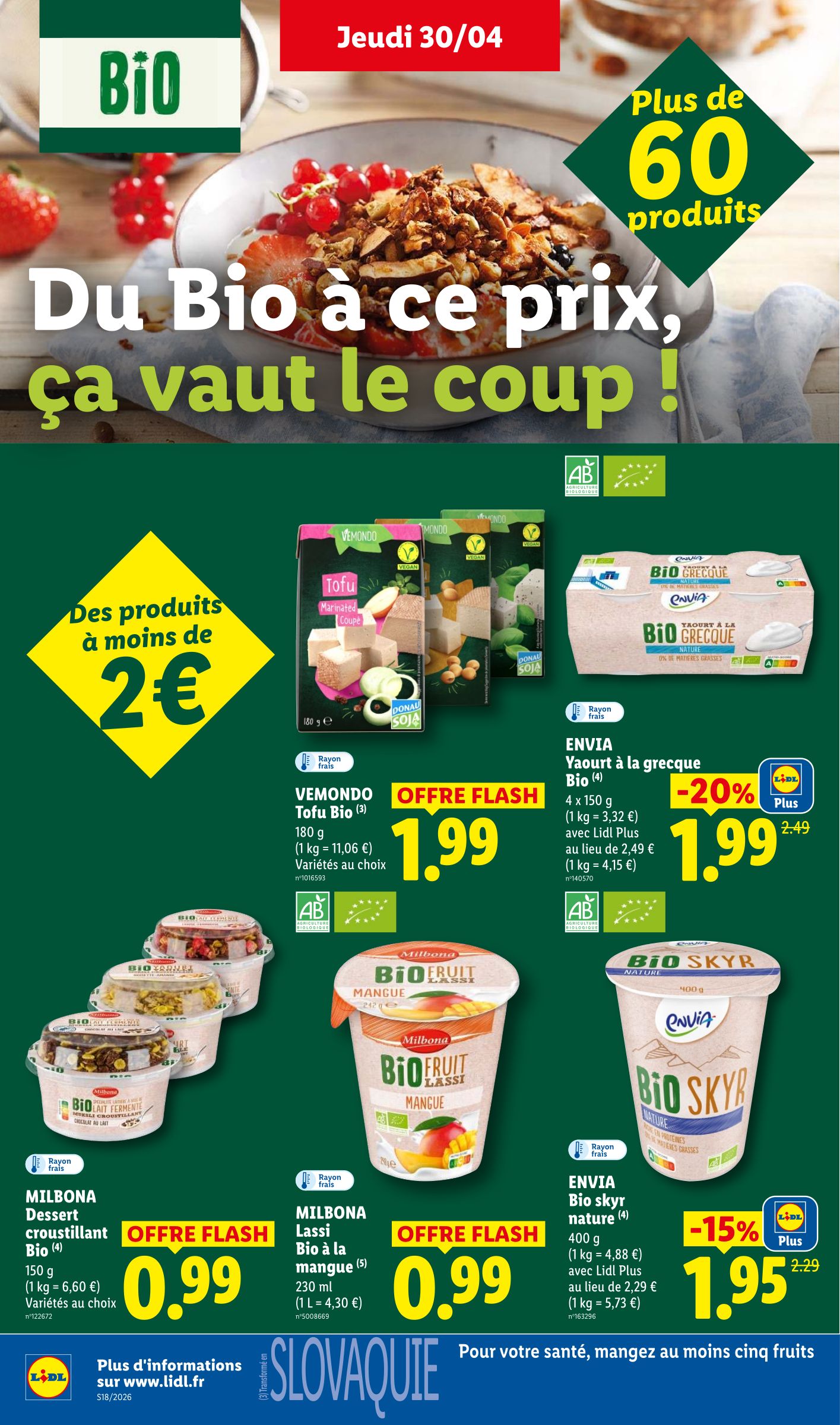 lidl - Flyer Lidl pour la semaine prochaine du de jeudi 30/04/2026 au du mercredi 06/05/2026 - page: 20