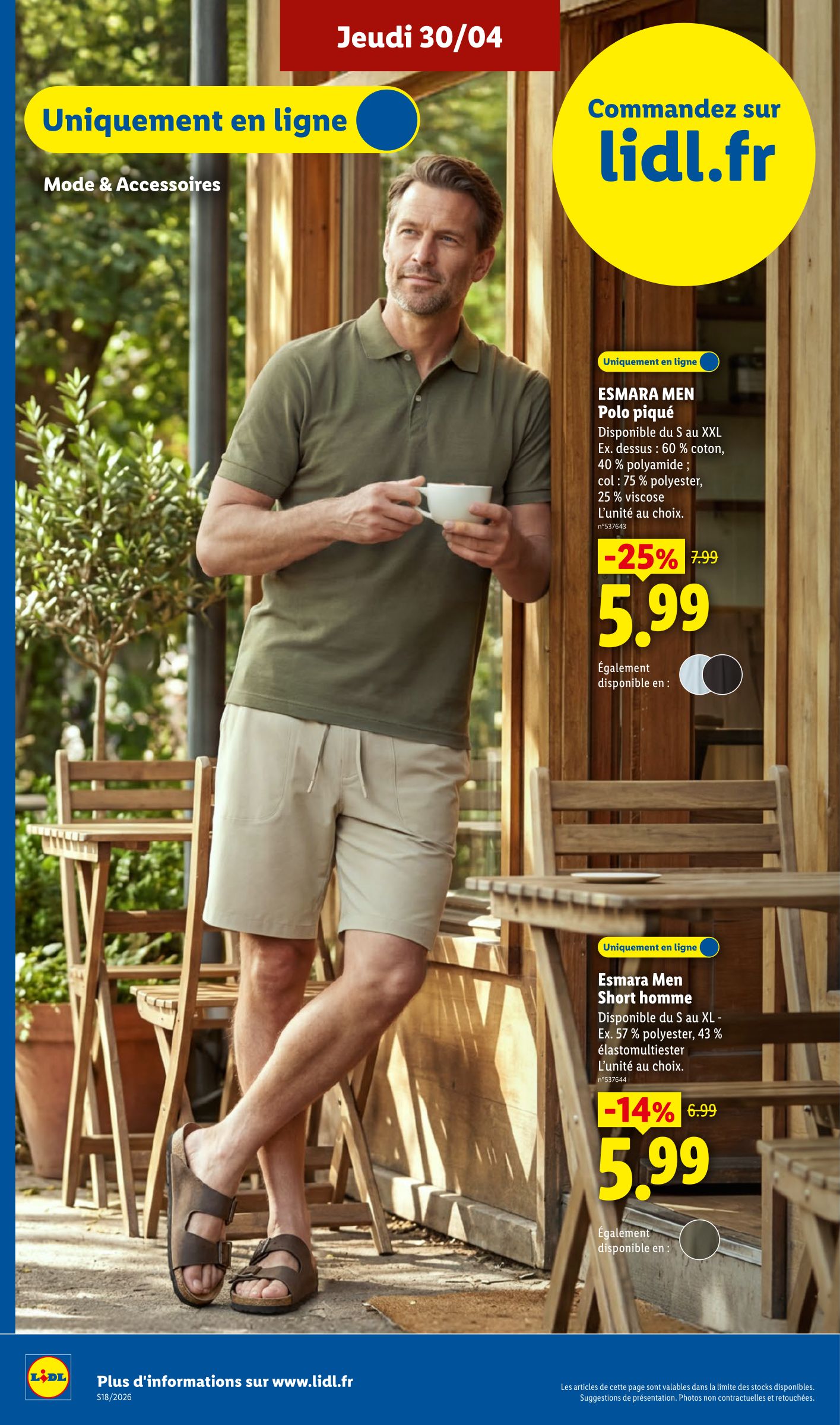 lidl - Flyer Lidl pour la semaine prochaine du de jeudi 30/04/2026 au du mercredi 06/05/2026 - page: 45