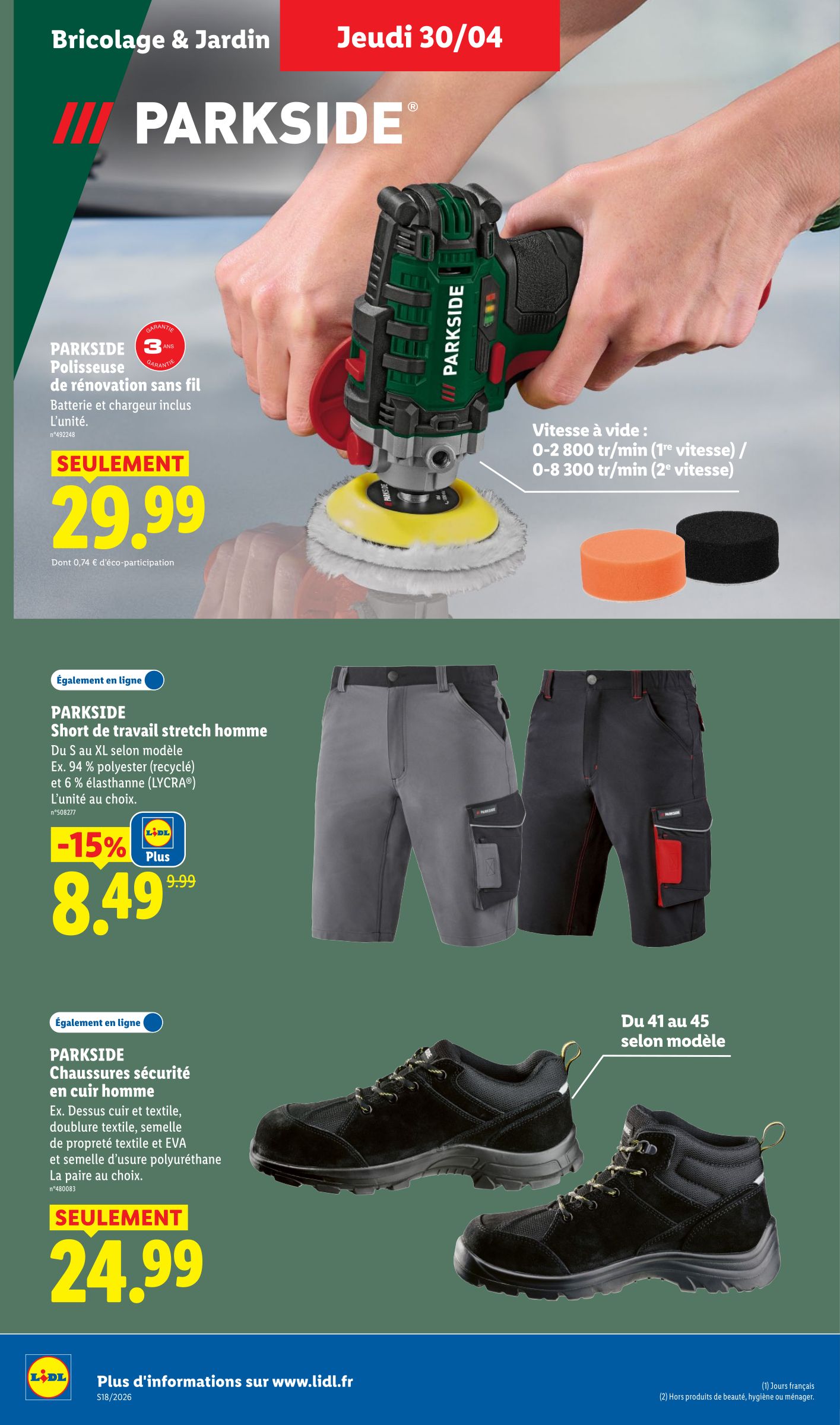 lidl - Flyer Lidl pour la semaine prochaine du de jeudi 30/04/2026 au du mercredi 06/05/2026 - page: 32