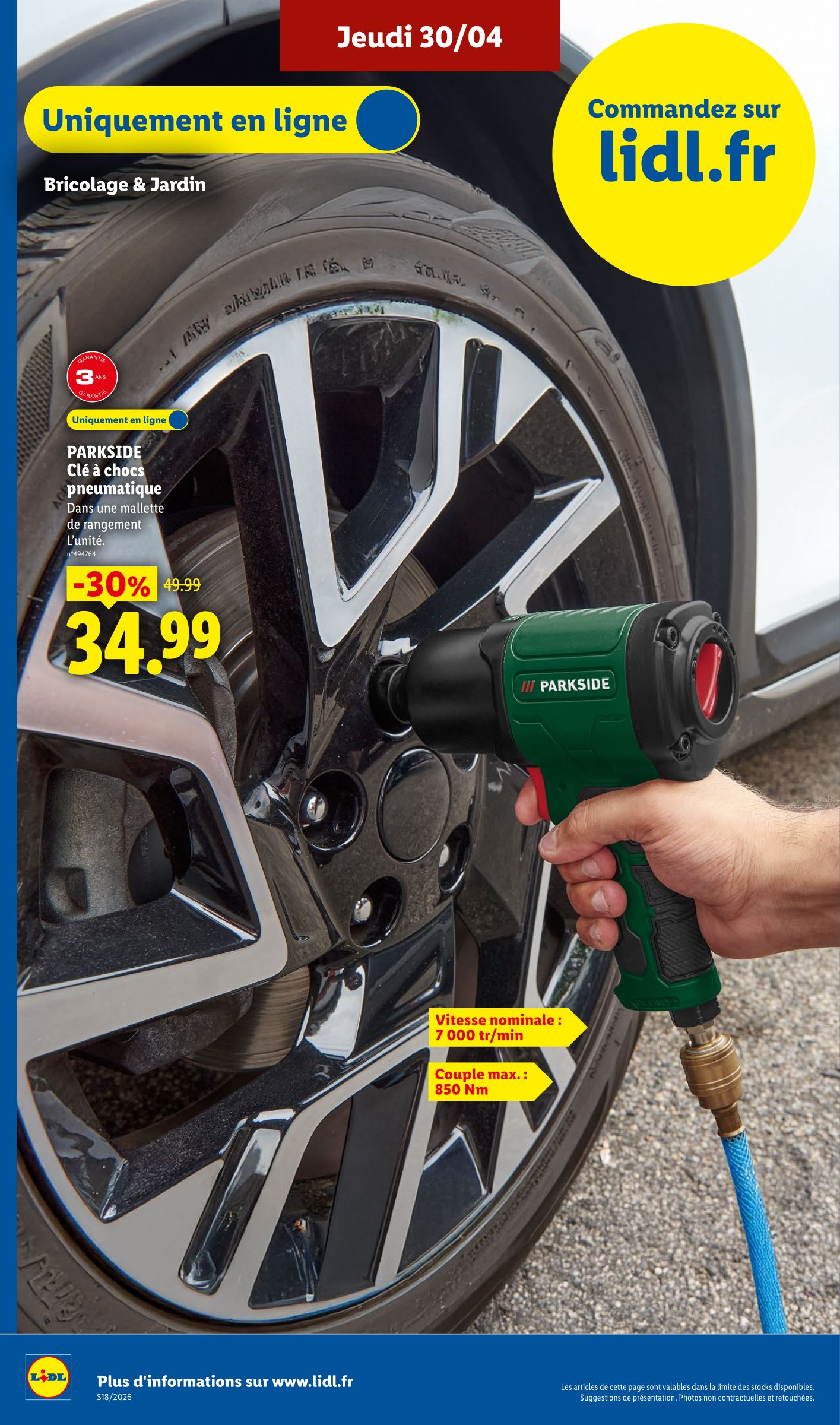 lidl - Current Lidl - Les Exclu Web de la semaine leaflet valid from du lundi 27/04/2026 to de jeudi 30/04/2026 - page: 20