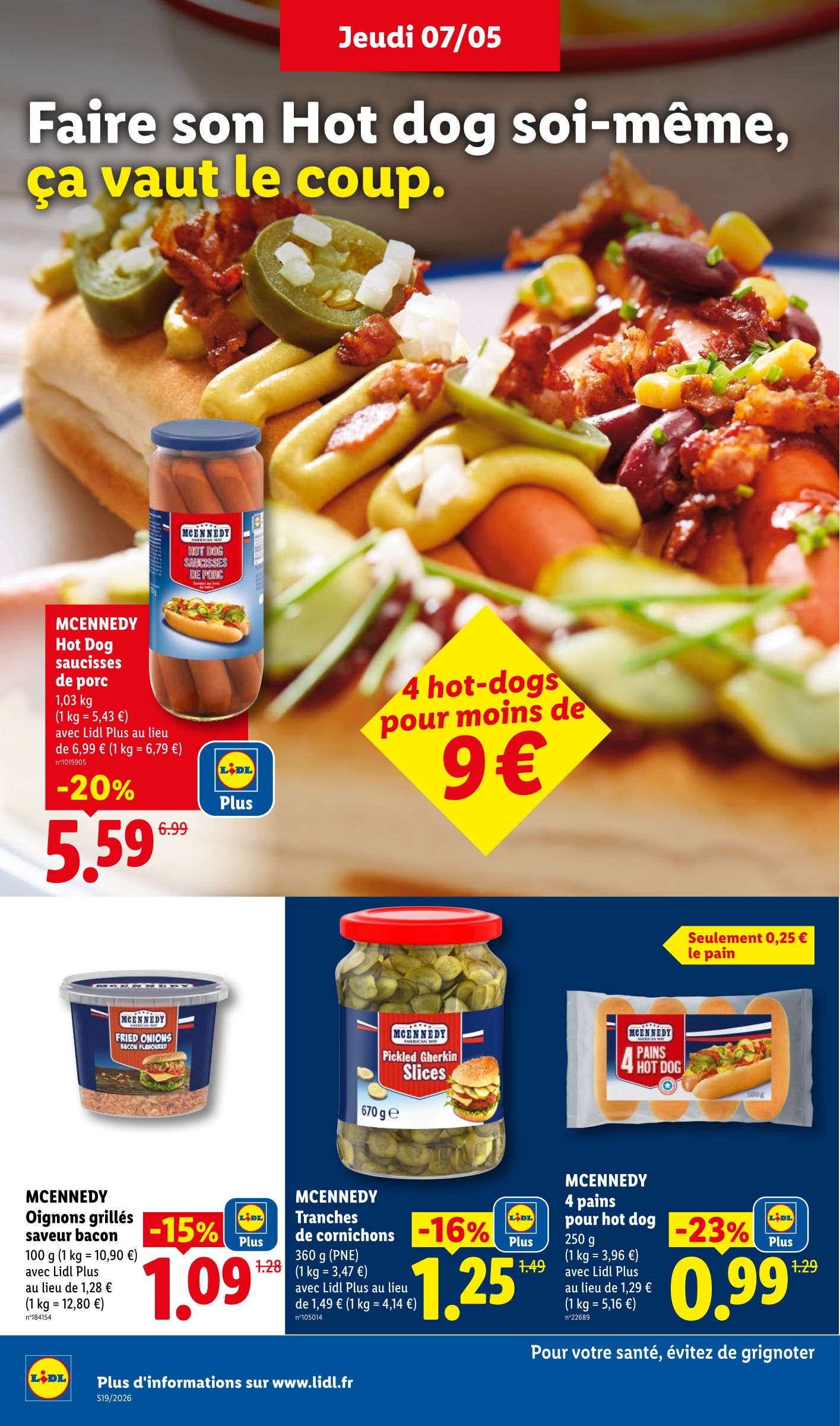 lidl - Flyer Lidl pour la semaine prochaine du de jeudi 07/05/2026 au du mercredi 13/05/2026 - page: 18