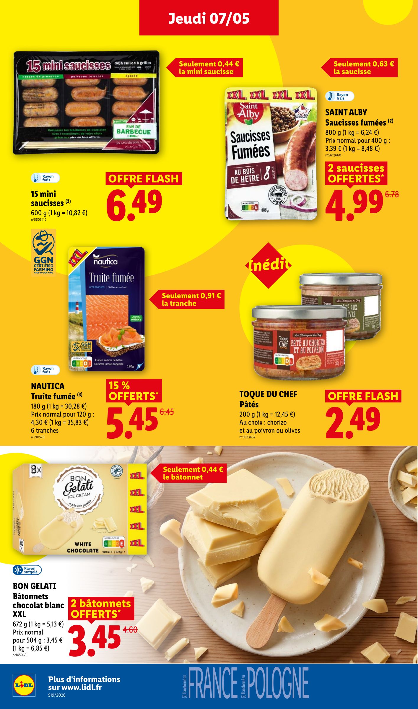 lidl - Flyer Lidl pour la semaine prochaine du de jeudi 07/05/2026 au du mercredi 13/05/2026 - page: 22