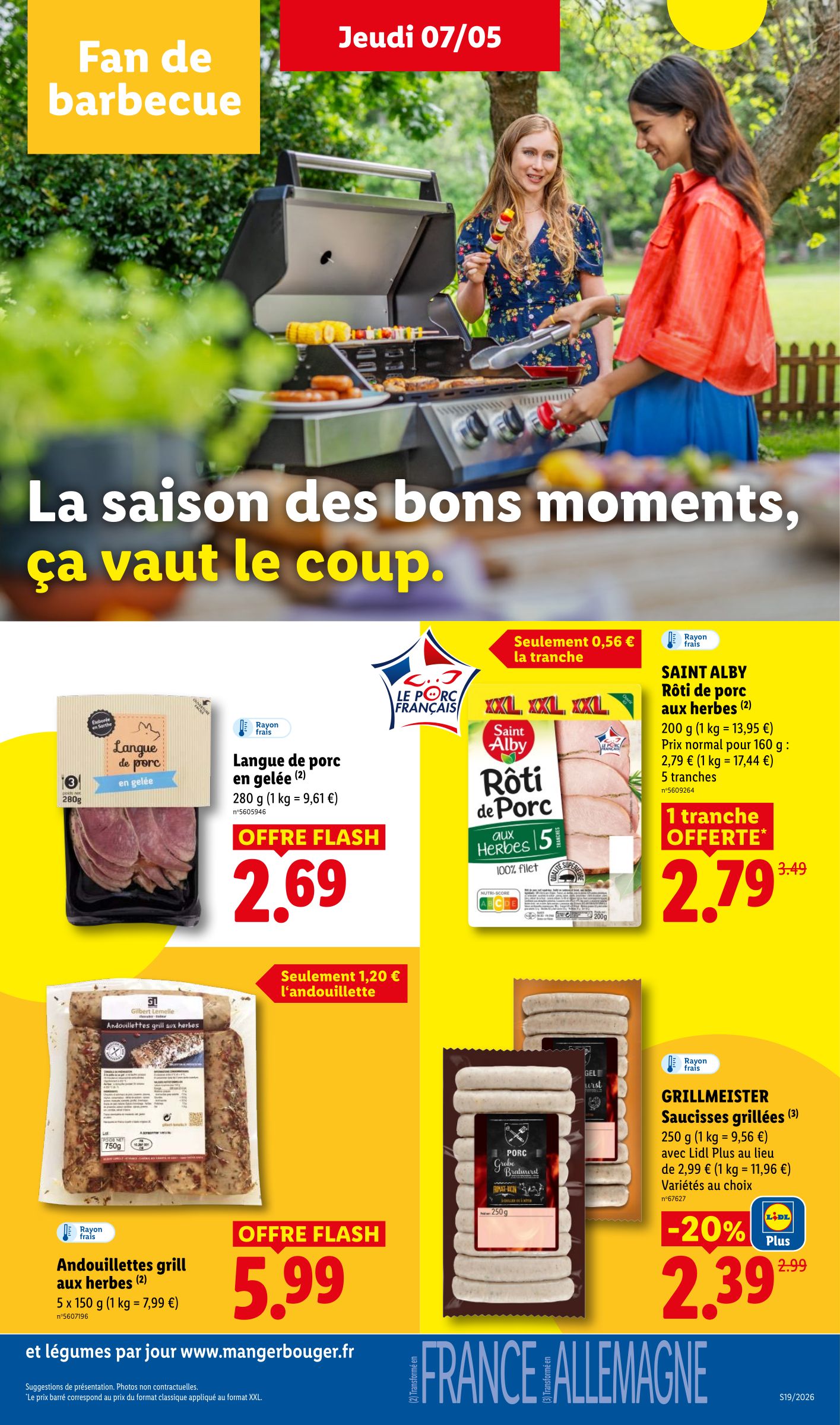 lidl - Flyer Lidl pour la semaine prochaine du de jeudi 07/05/2026 au du mercredi 13/05/2026 - page: 21