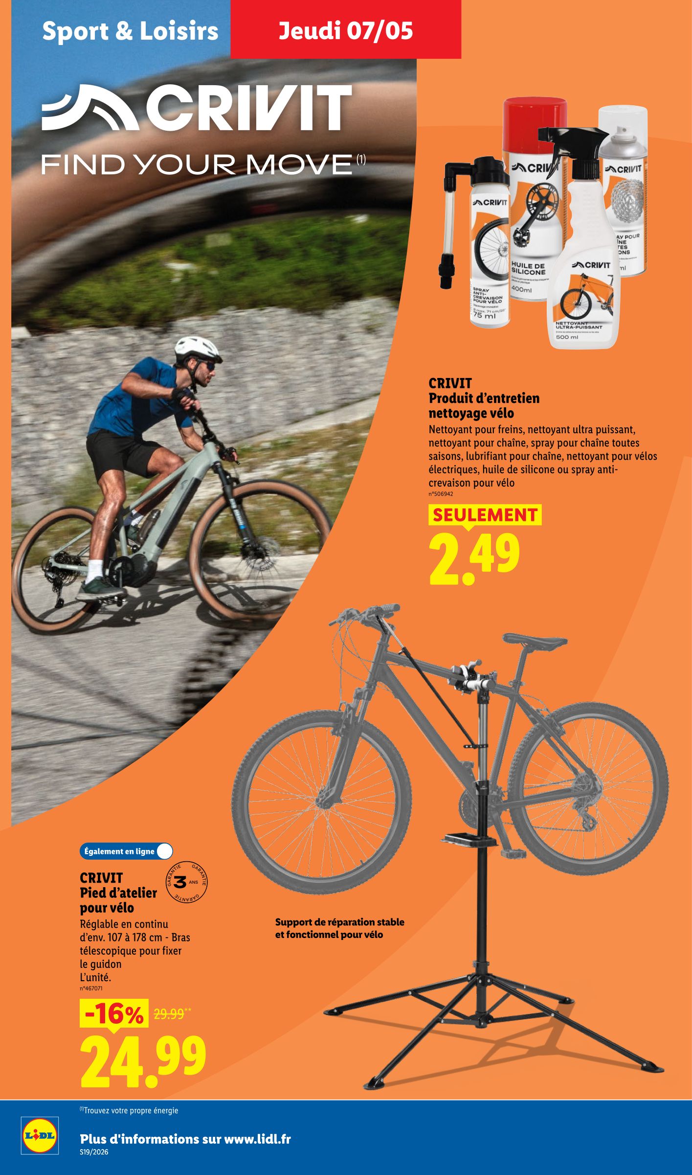 lidl - Flyer Lidl pour la semaine prochaine du de jeudi 07/05/2026 au du mercredi 13/05/2026 - page: 38