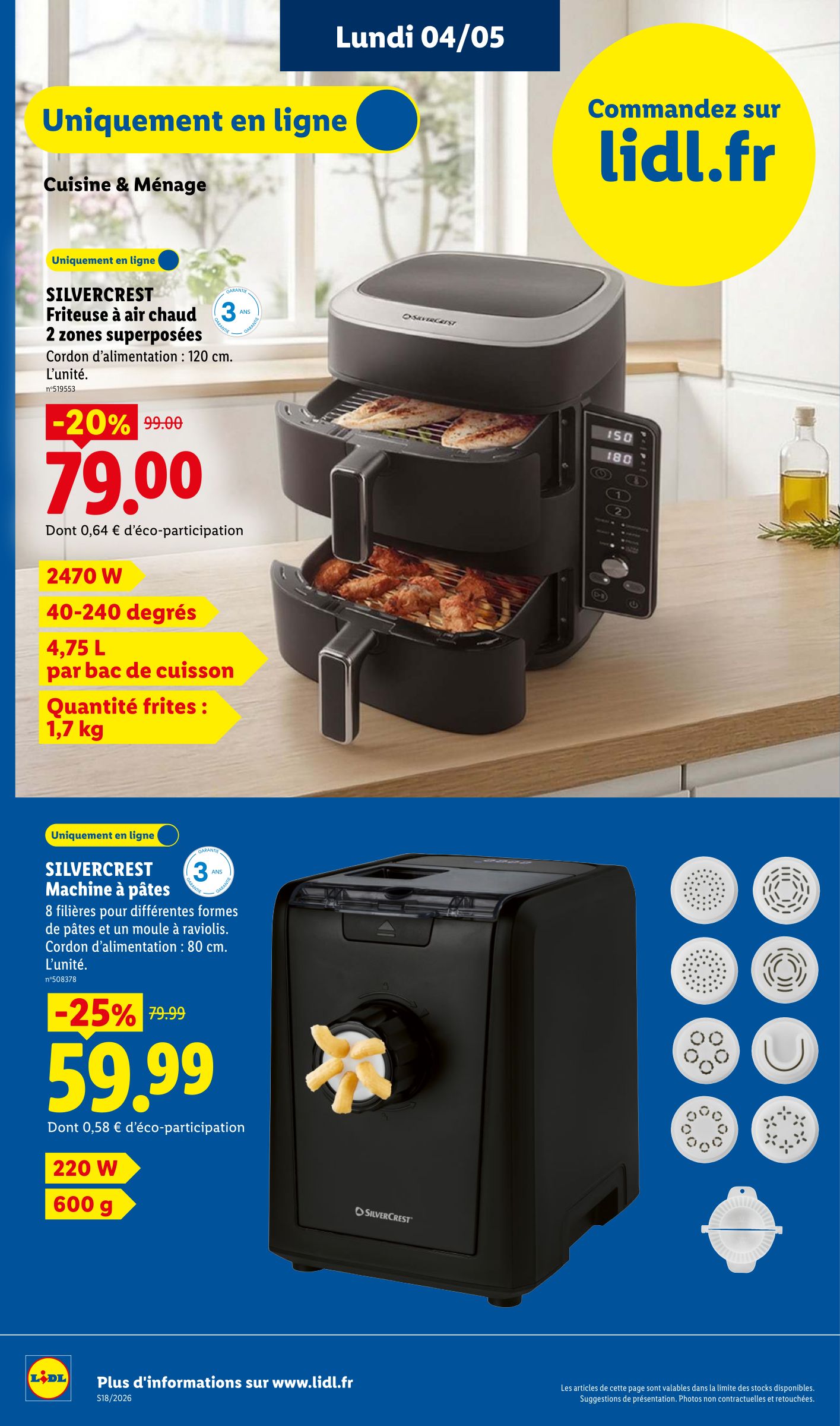 lidl - Current Lidl - Exclu Web leaflet valid from du lundi 04/05/2026 to de jeudi 07/05/2026 - page: 4