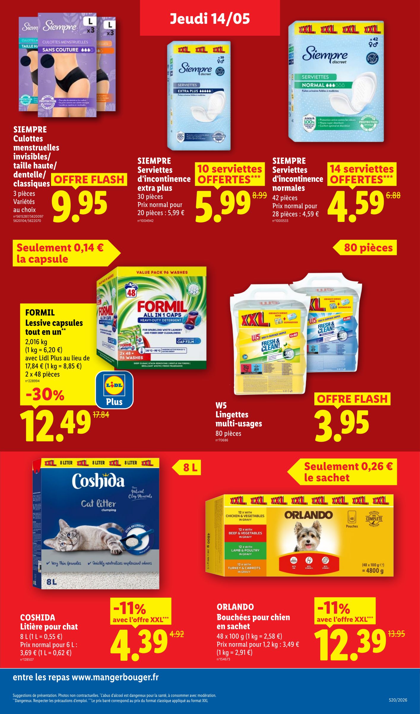 lidl - Flyer Lidl pour la semaine prochaine du de jeudi 14/05/2026 au du mercredi 20/05/2026 - page: 23