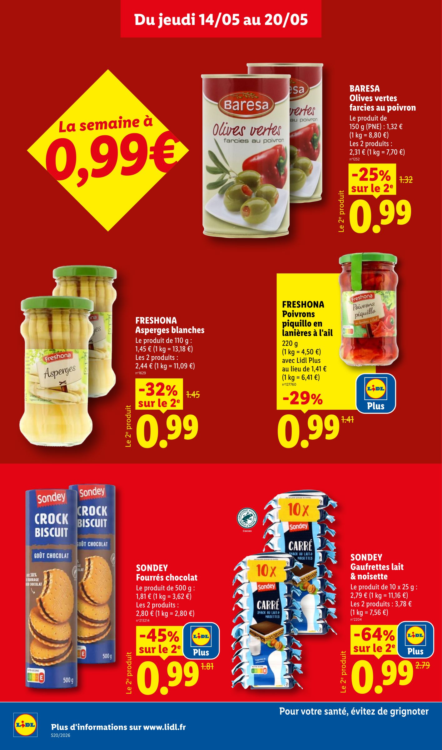 lidl - Flyer Lidl pour la semaine prochaine du de jeudi 14/05/2026 au du mercredi 20/05/2026 - page: 10