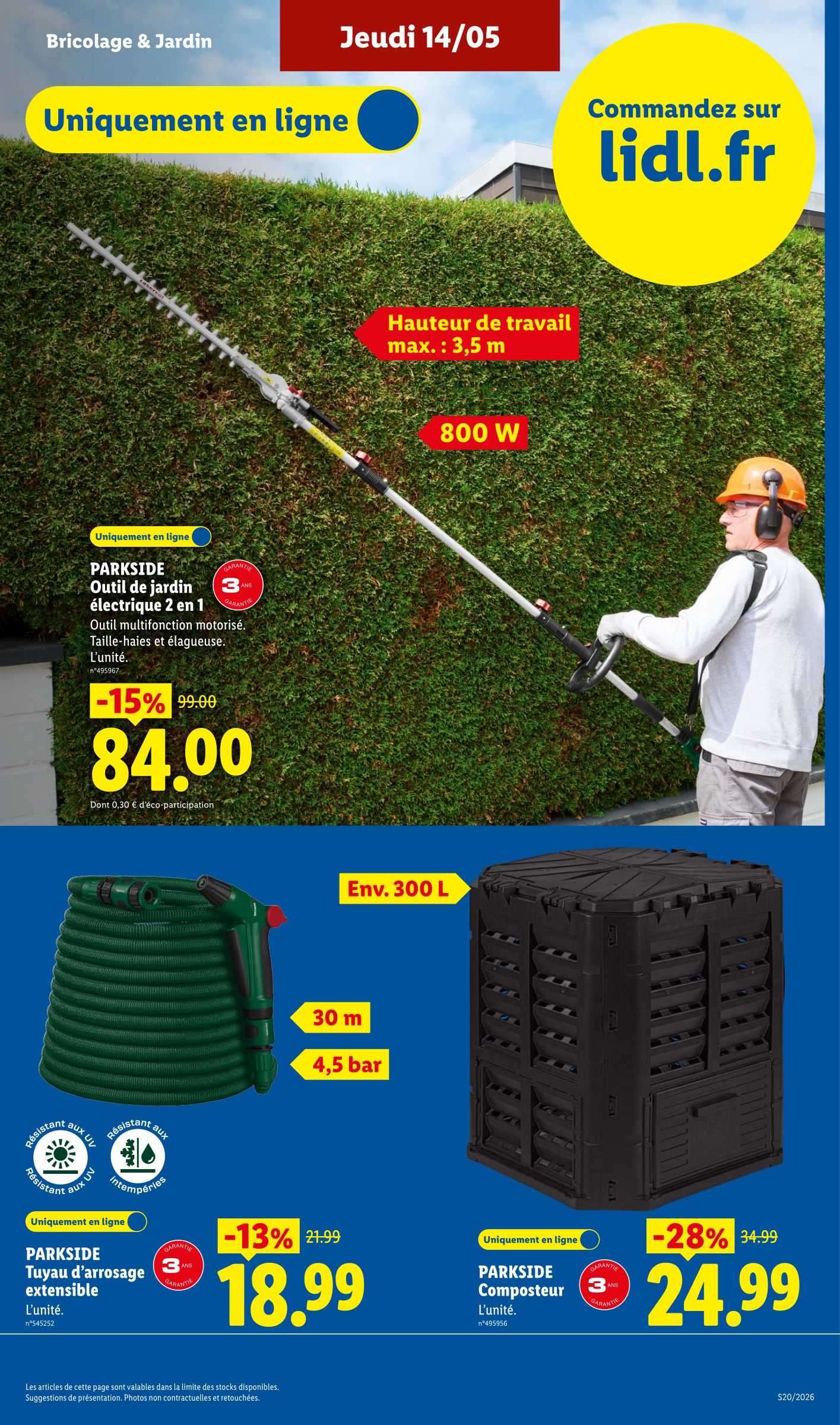 lidl - Flyer Lidl pour la semaine prochaine du de jeudi 14/05/2026 au du mercredi 20/05/2026 - page: 39