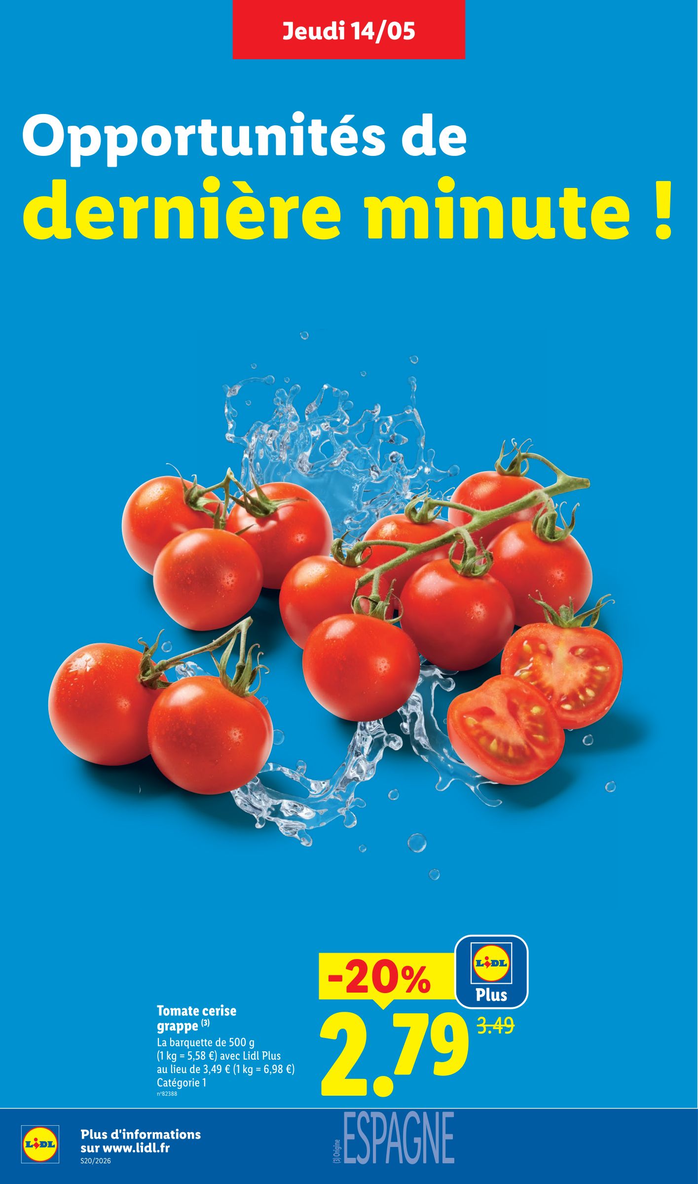 lidl - Flyer Lidl pour la semaine prochaine du de jeudi 14/05/2026 au du mercredi 20/05/2026 - page: 4