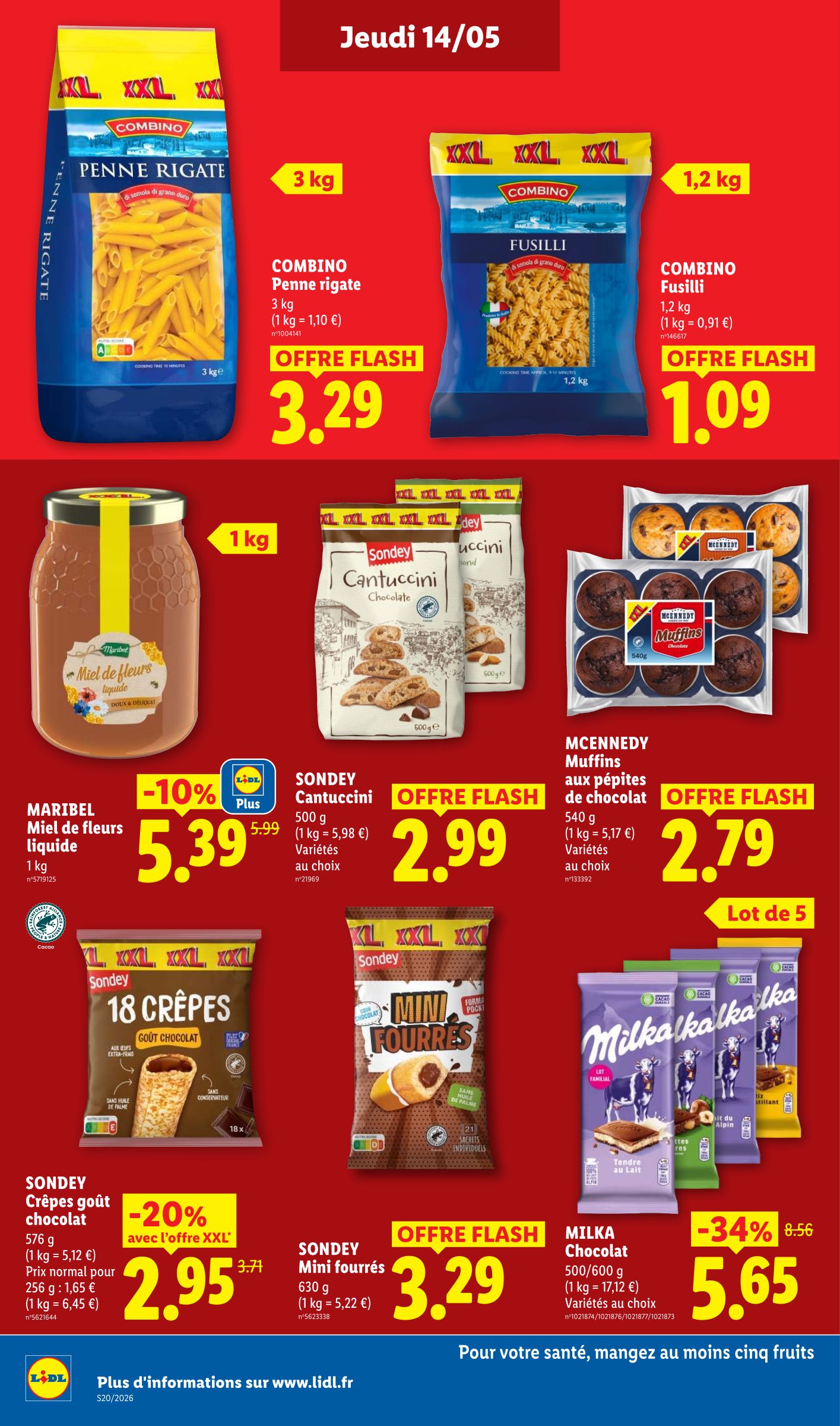 lidl - Flyer Lidl pour la semaine prochaine du de jeudi 14/05/2026 au du mercredi 20/05/2026 - page: 20