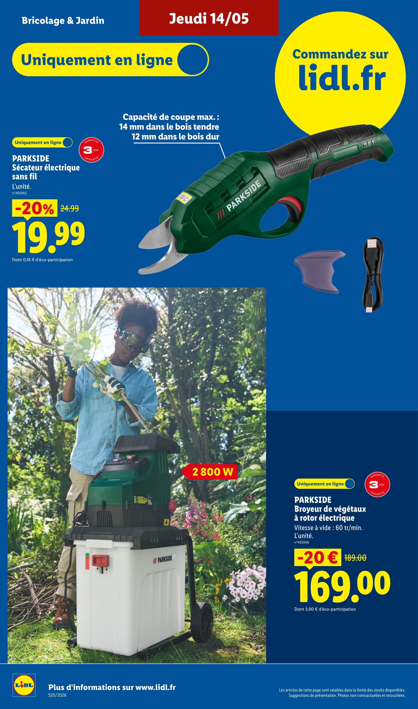 lidl - Flyer Lidl pour la semaine prochaine du de jeudi 14/05/2026 au du mercredi 20/05/2026 - page: 38