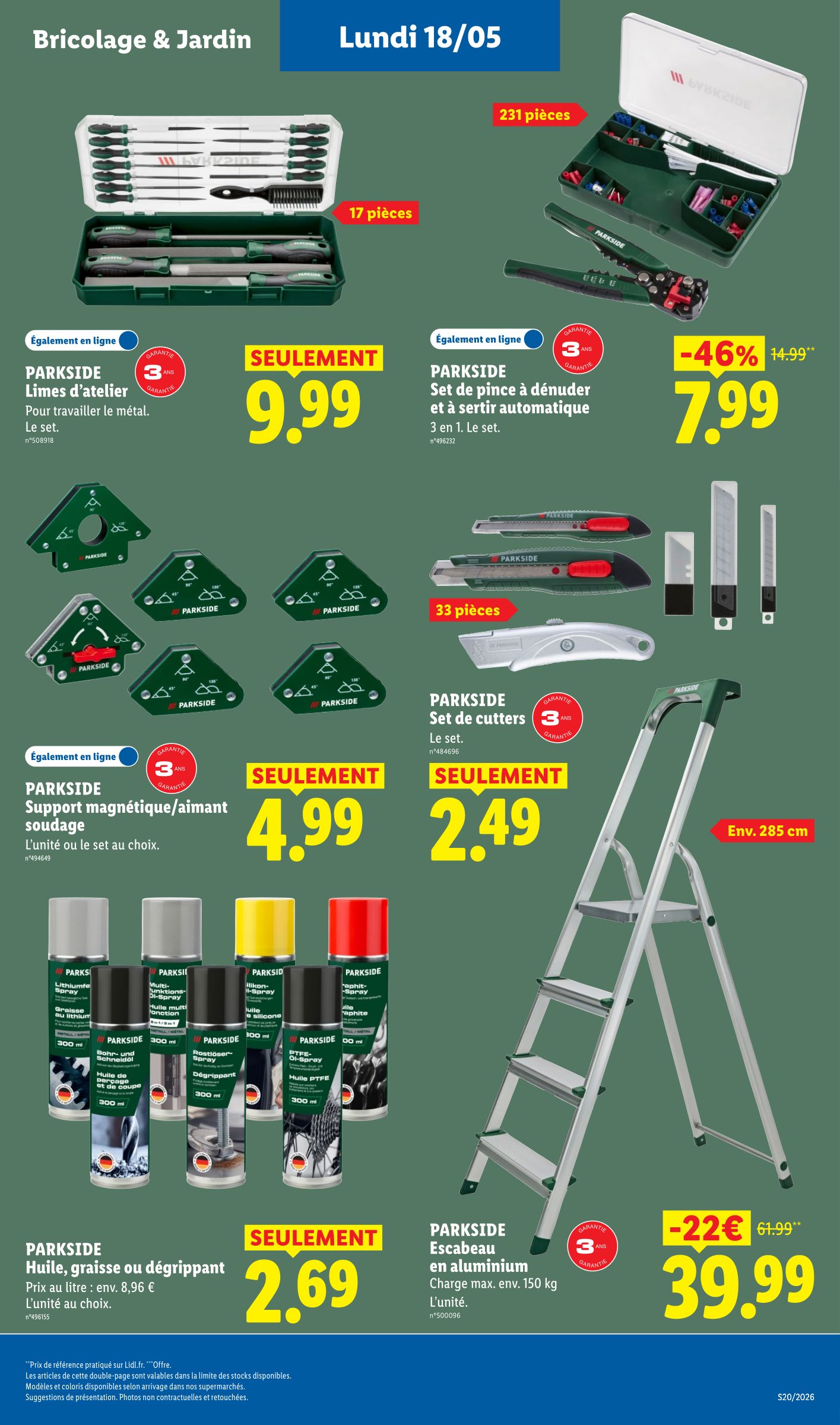 lidl - Flyer Lidl pour la semaine prochaine du de jeudi 14/05/2026 au du mercredi 20/05/2026 - page: 45