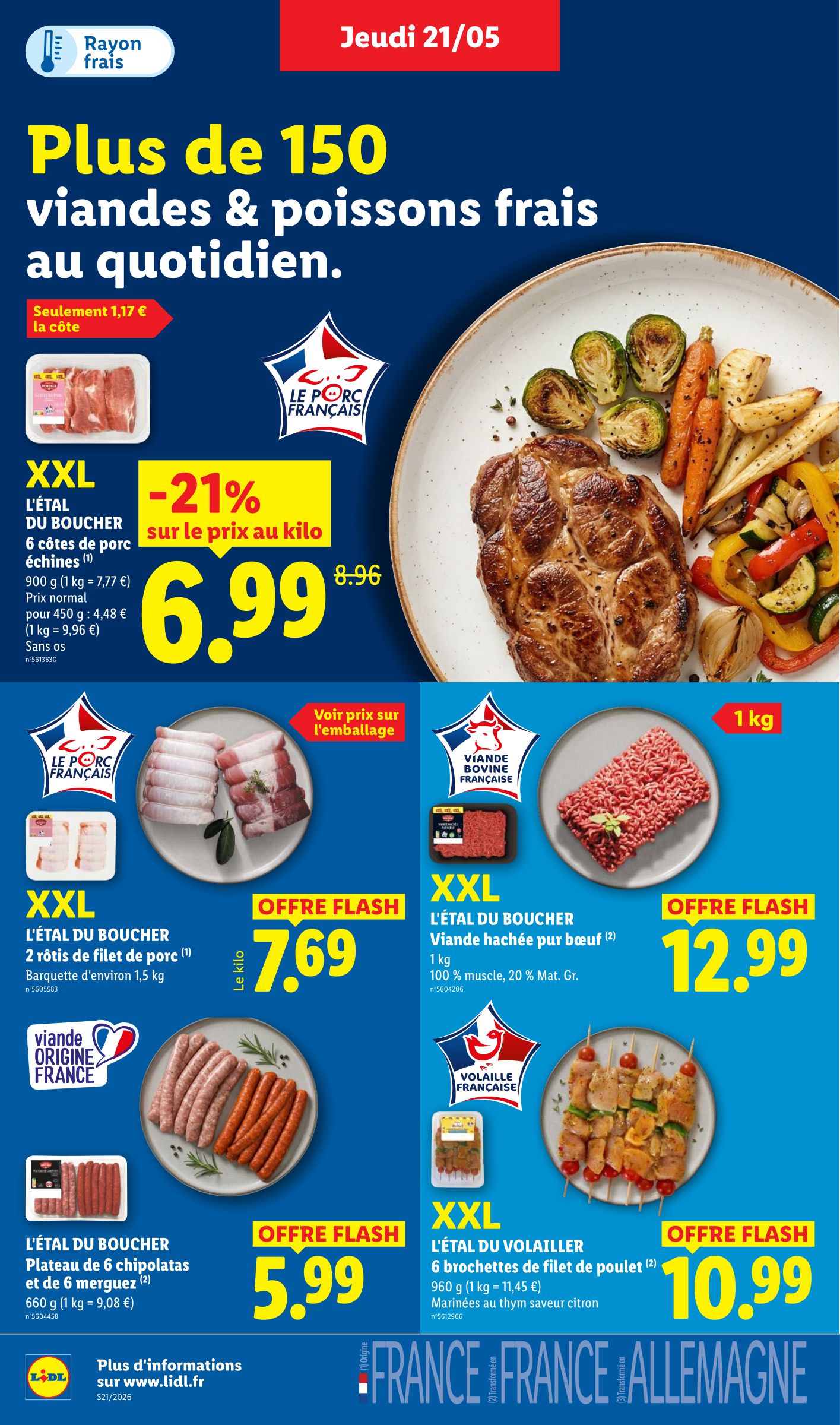 lidl - Flyer Lidl pour la semaine prochaine du de jeudi 21/05/2026 au du mercredi 27/05/2026 - page: 6
