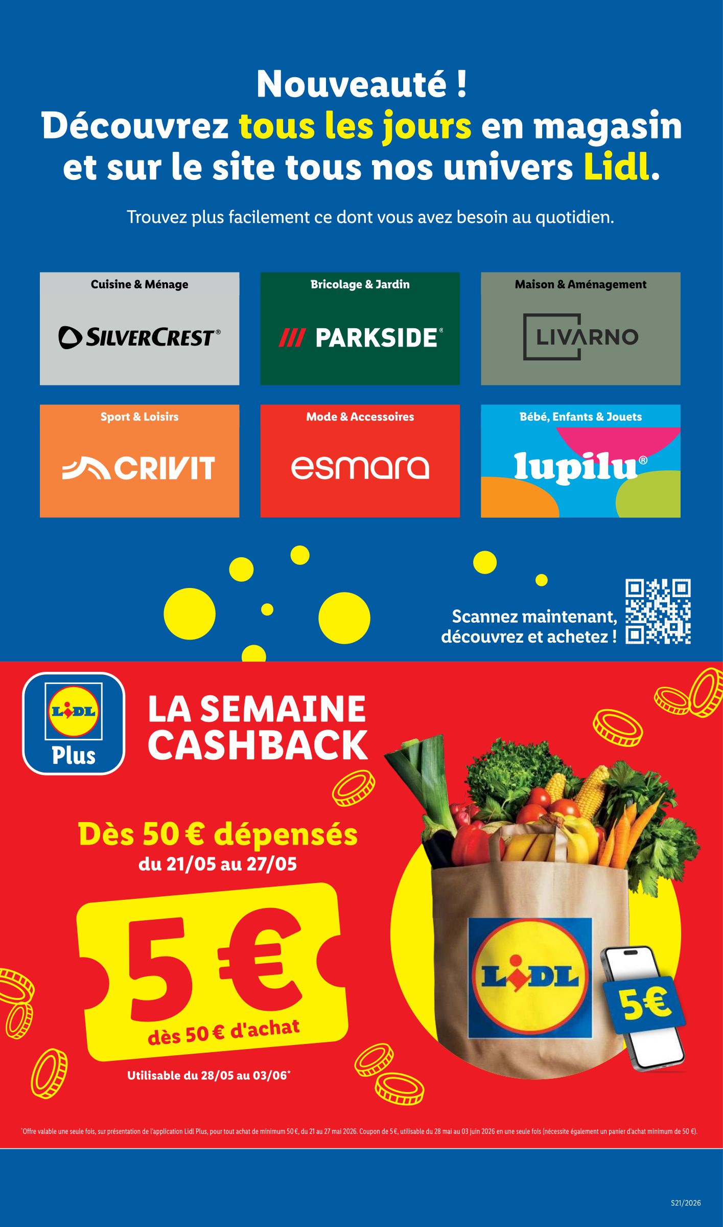 lidl - Flyer Lidl pour la semaine prochaine du de jeudi 21/05/2026 au du mercredi 27/05/2026 - page: 27