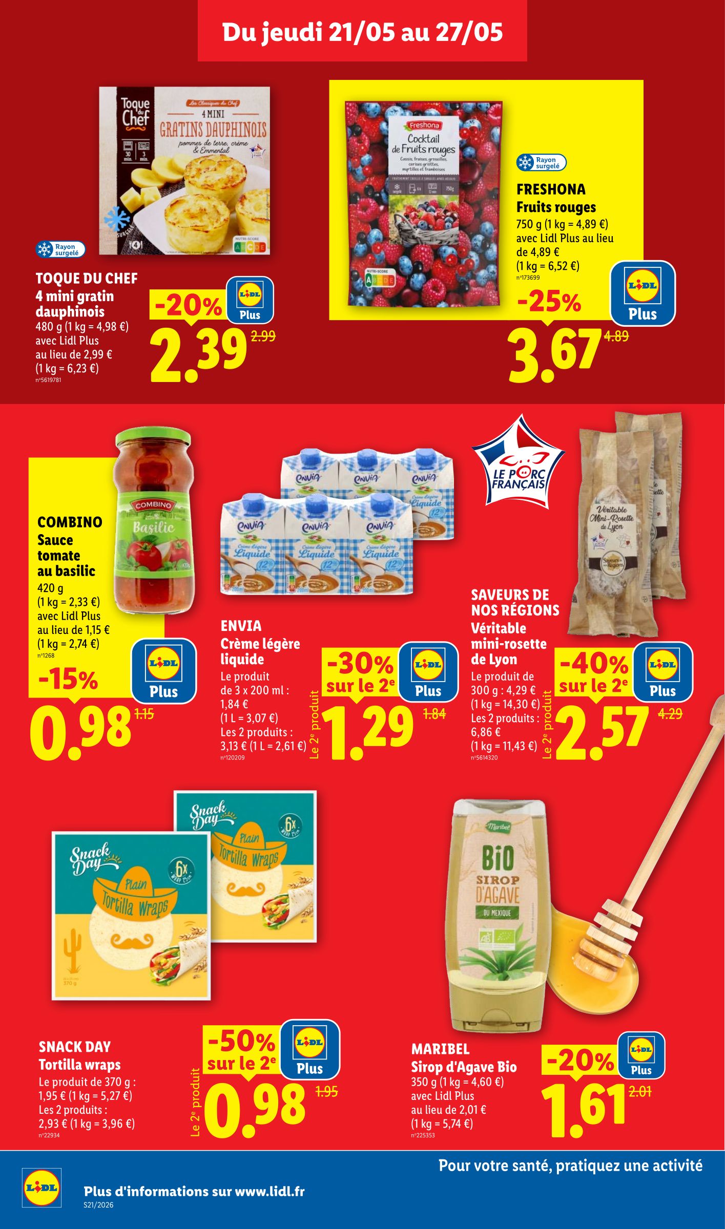 lidl - Flyer Lidl pour la semaine prochaine du de jeudi 21/05/2026 au du mercredi 27/05/2026 - page: 12
