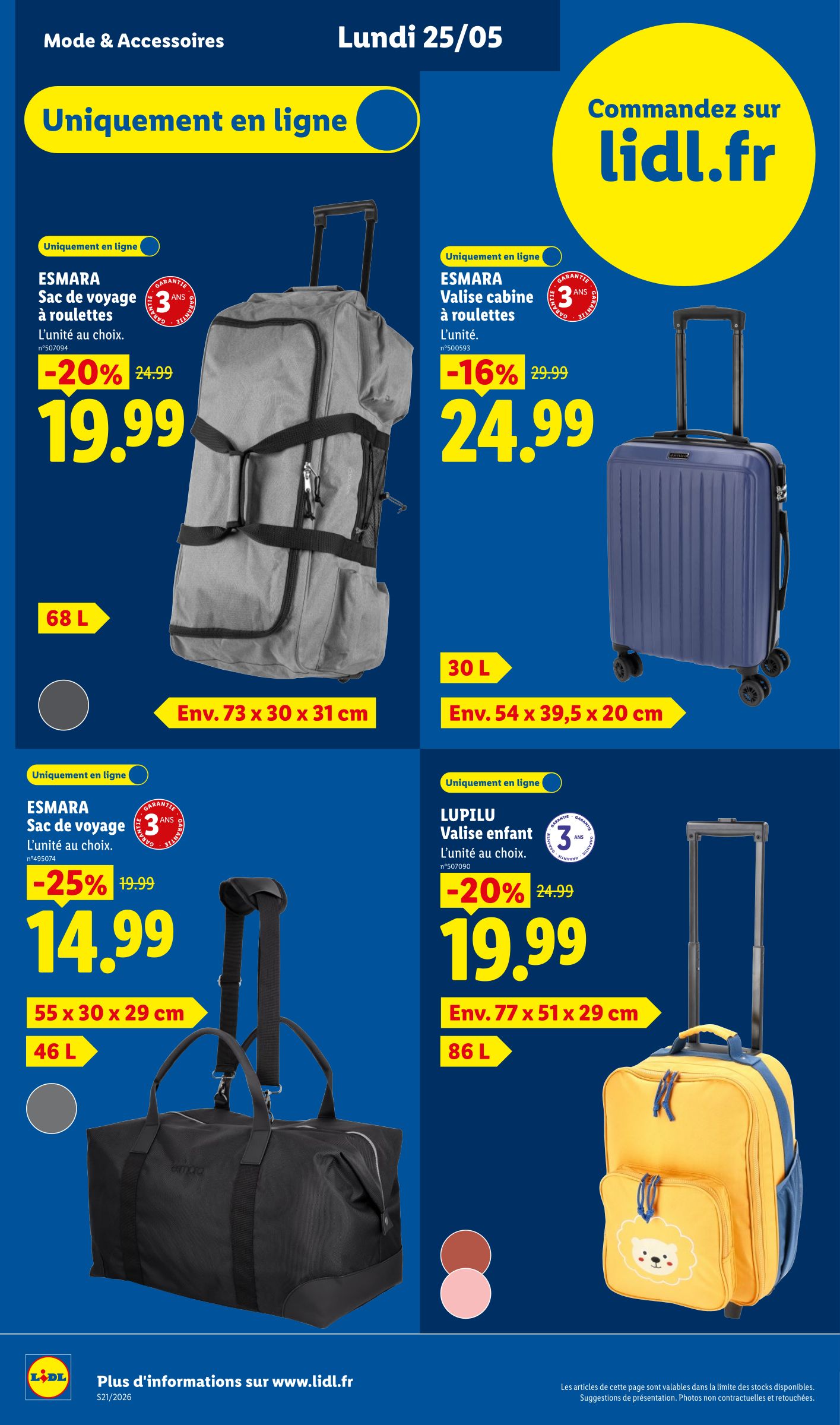 lidl - Flyer Lidl pour la semaine prochaine du de jeudi 21/05/2026 au du mercredi 27/05/2026 - page: 65
