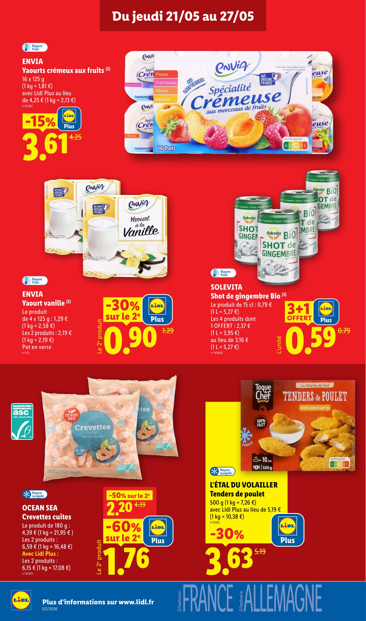 lidl - Flyer Lidl pour la semaine prochaine du de jeudi 21/05/2026 au du mercredi 27/05/2026 - page: 10