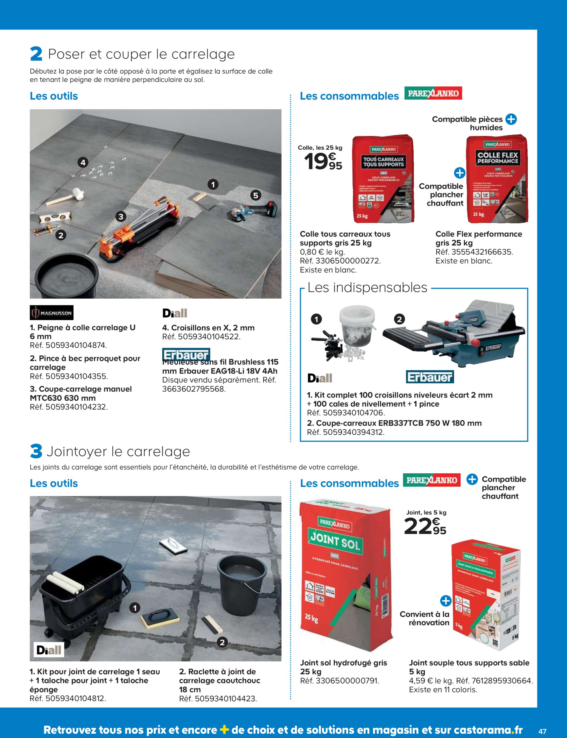 castorama - Catalogue Castorama valable dès 01/05 - 31/12 - page: 47 castorama - Catalogue Castorama valable dès 01/05 - 31/12 - page: 47