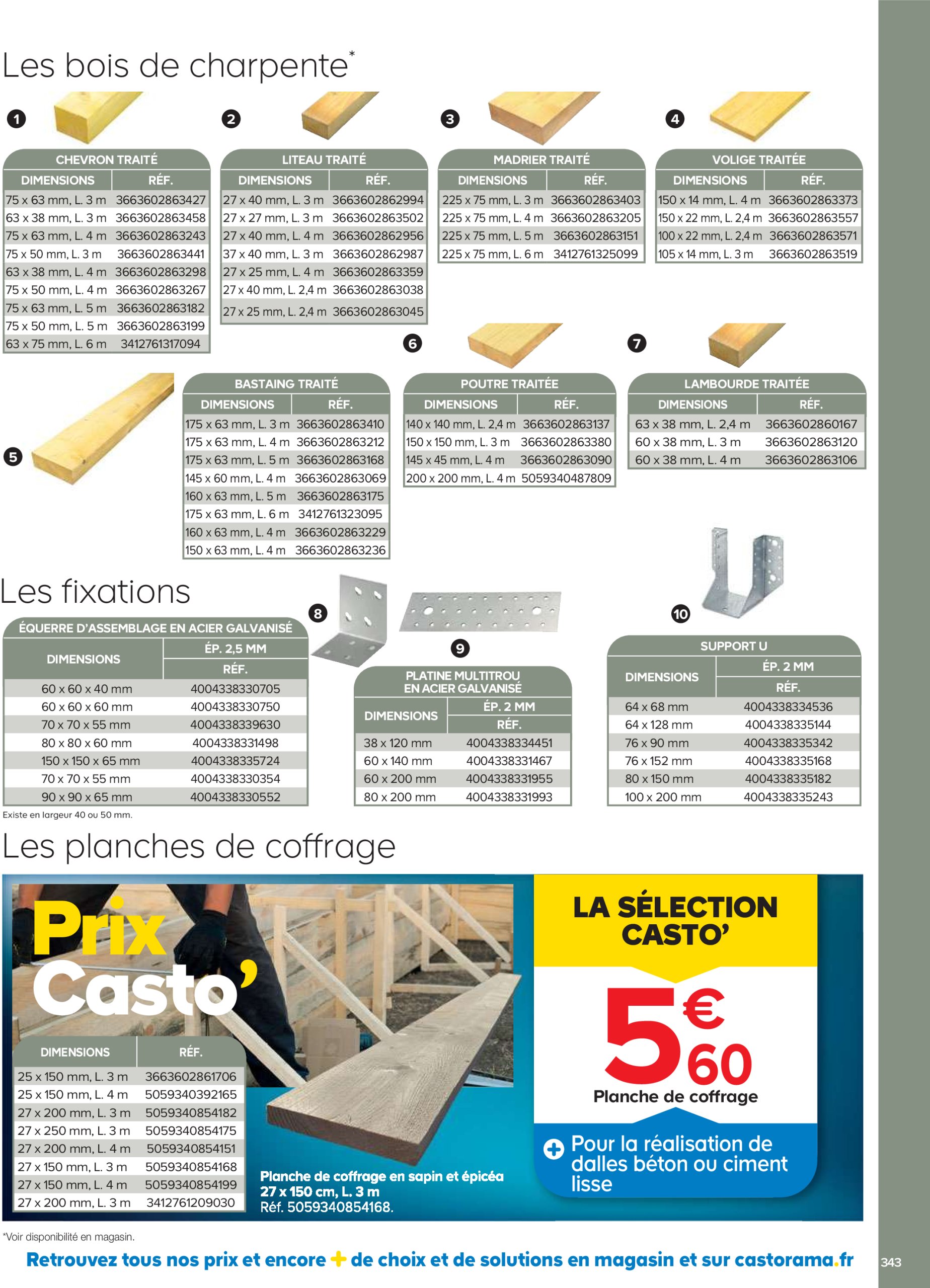castorama - Catalogue Castorama valable dès 01/05 - 31/12 - page: 343 castorama - Catalogue Castorama valable dès 01/05 - 31/12 - page: 343