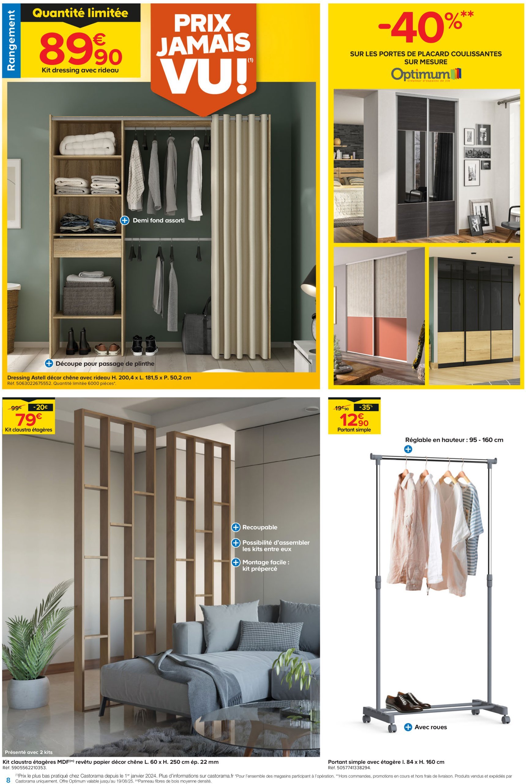 castorama - Catalogue Castorama valable du 09/07 au 28/07 - page: 8