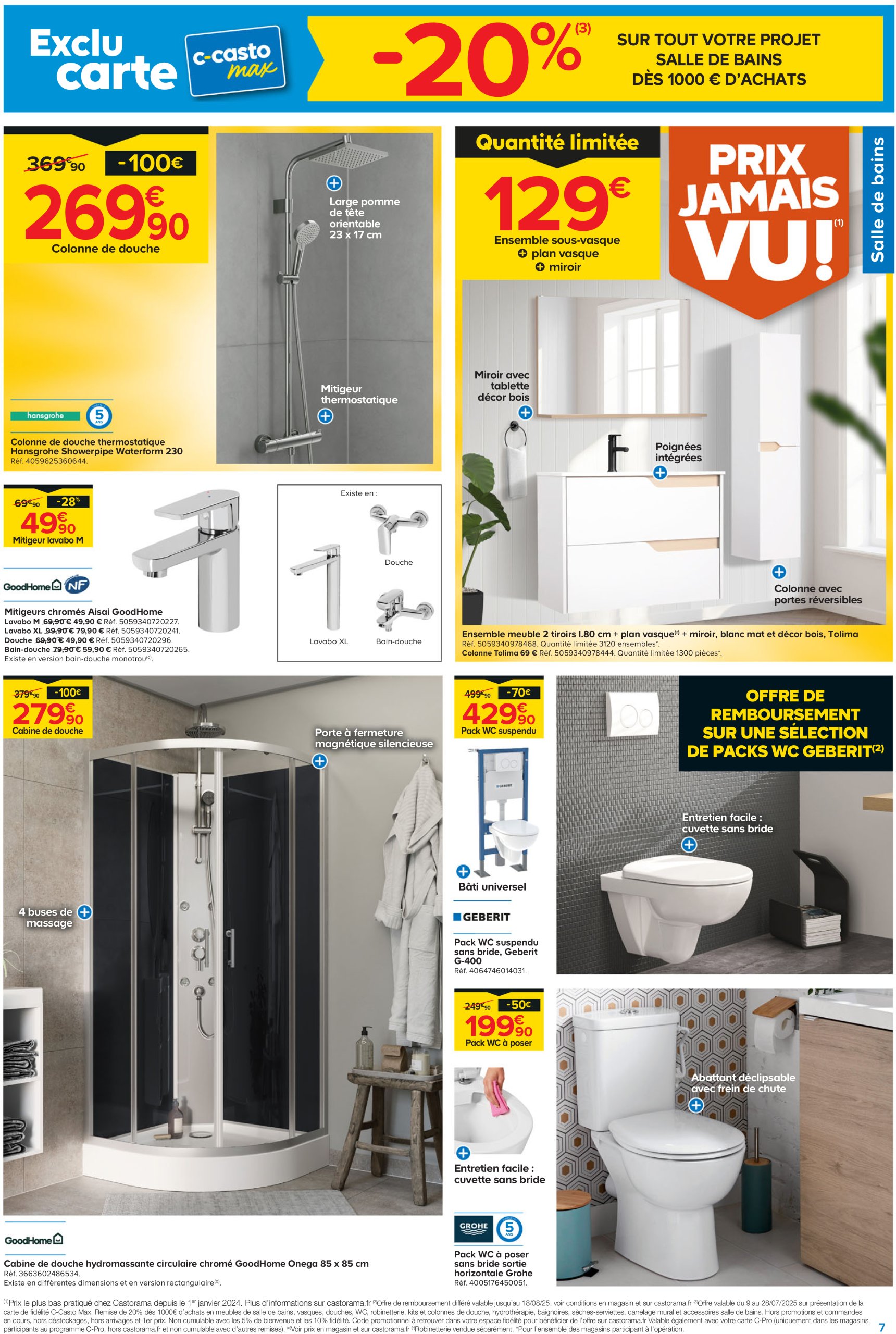 castorama - Catalogue Castorama valable du 09/07 au 28/07 - page: 7