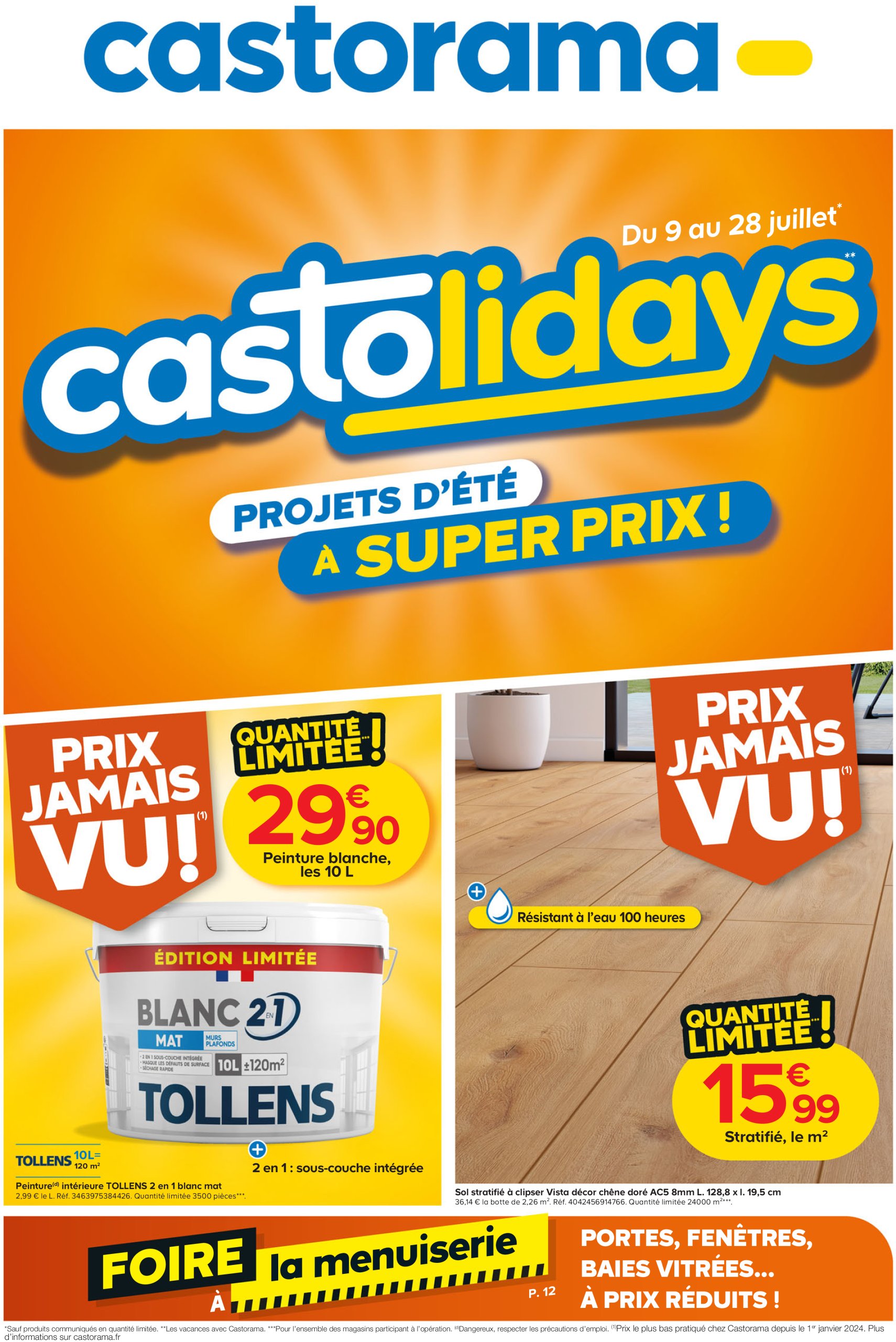 castorama - Catalogue Castorama valable du 09/07 au 28/07