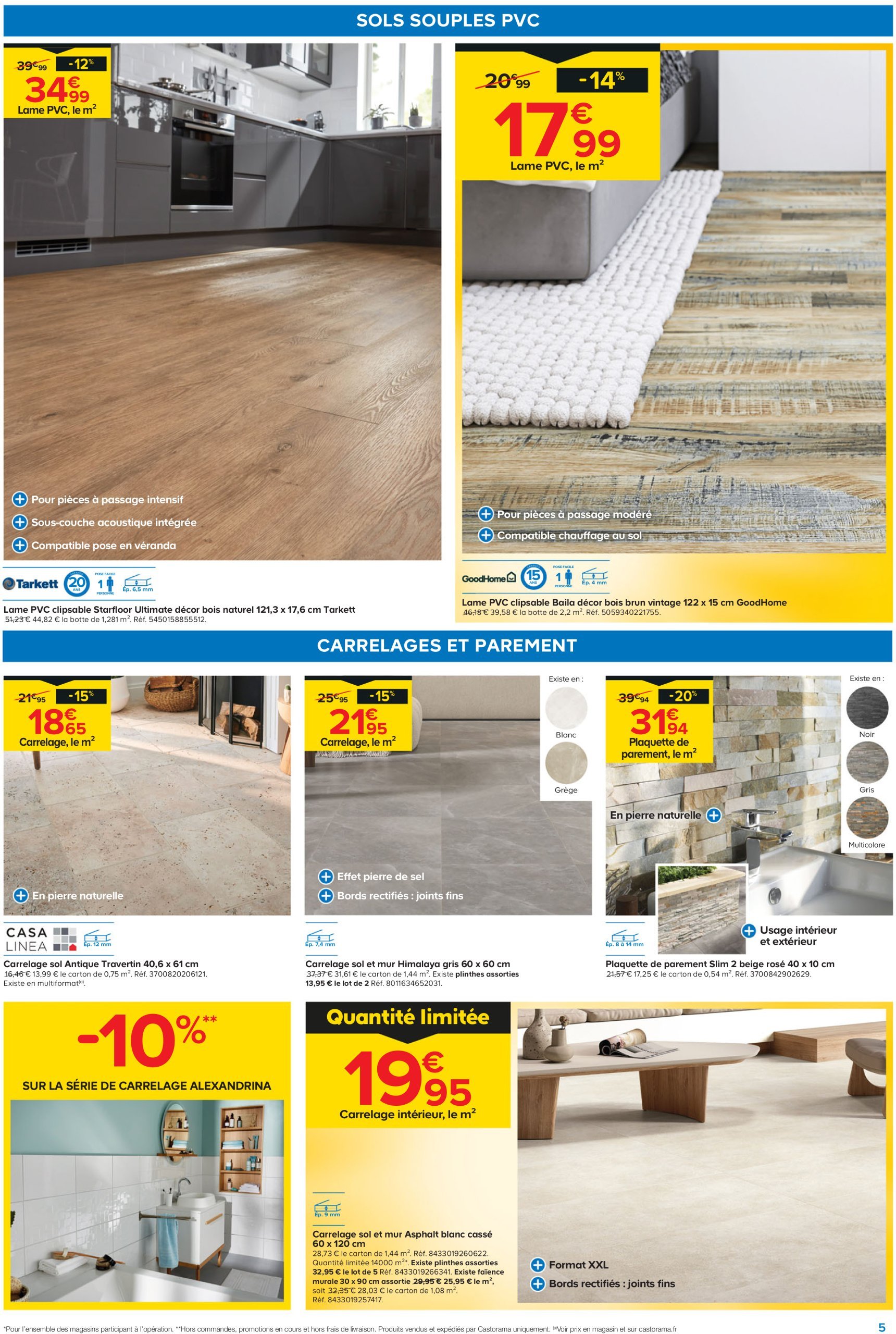 castorama - Catalogue Castorama valable du 09/07 au 28/07 - page: 5