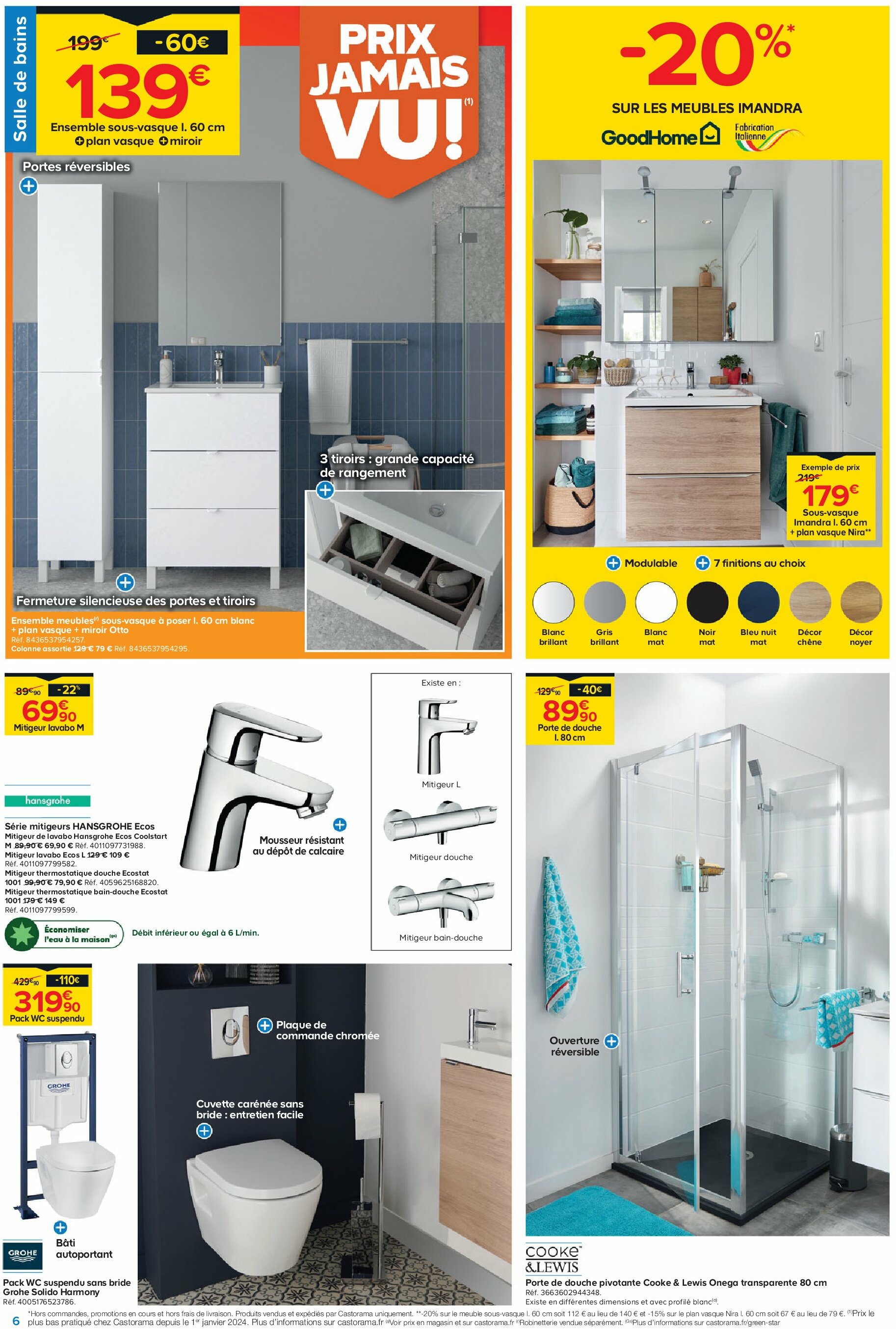 castorama - Catalogue Castorama valable du 20/08 au 01/09 - page: 6