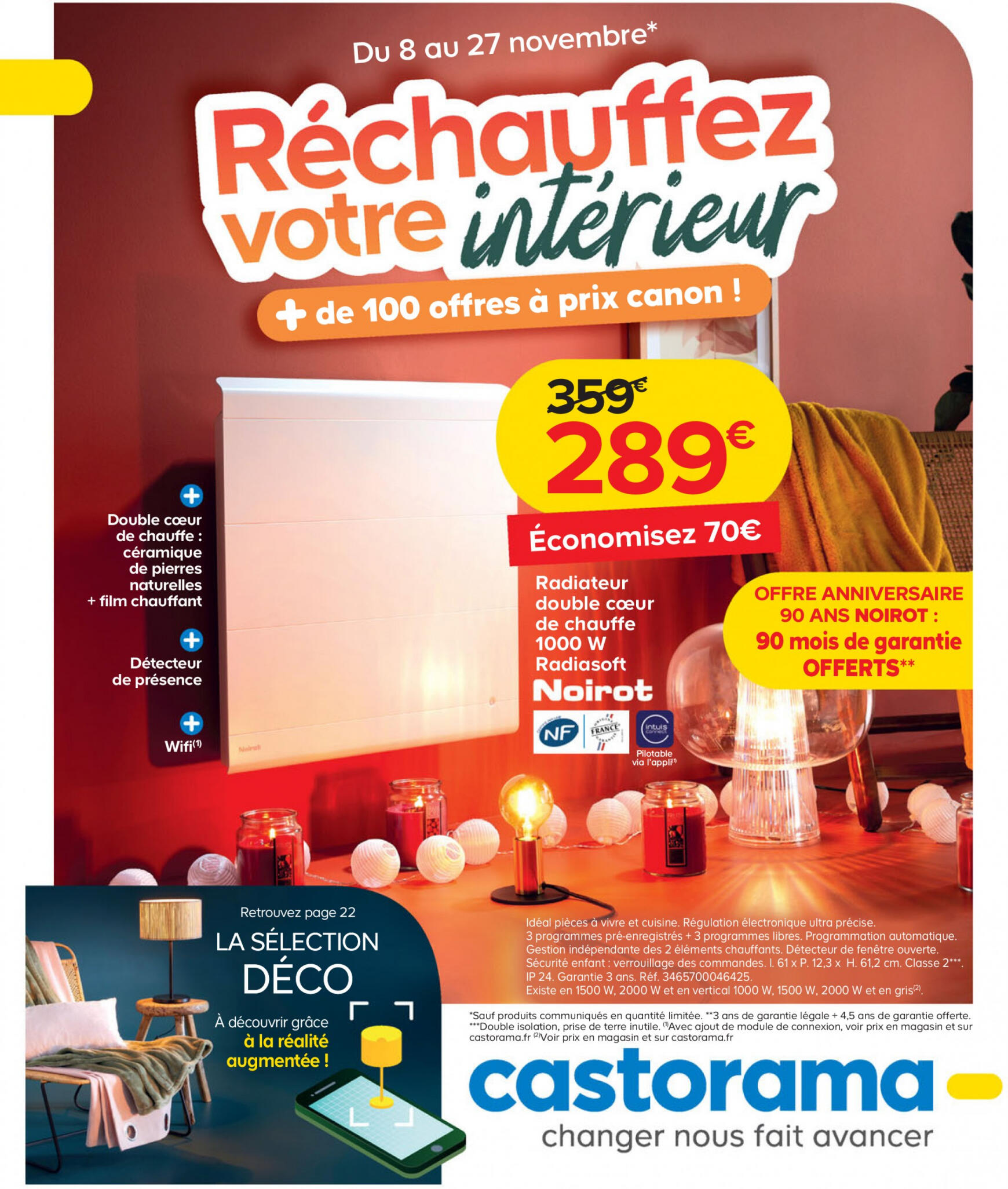 castorama - Catalogue Castorama de du mercredi 08.11.