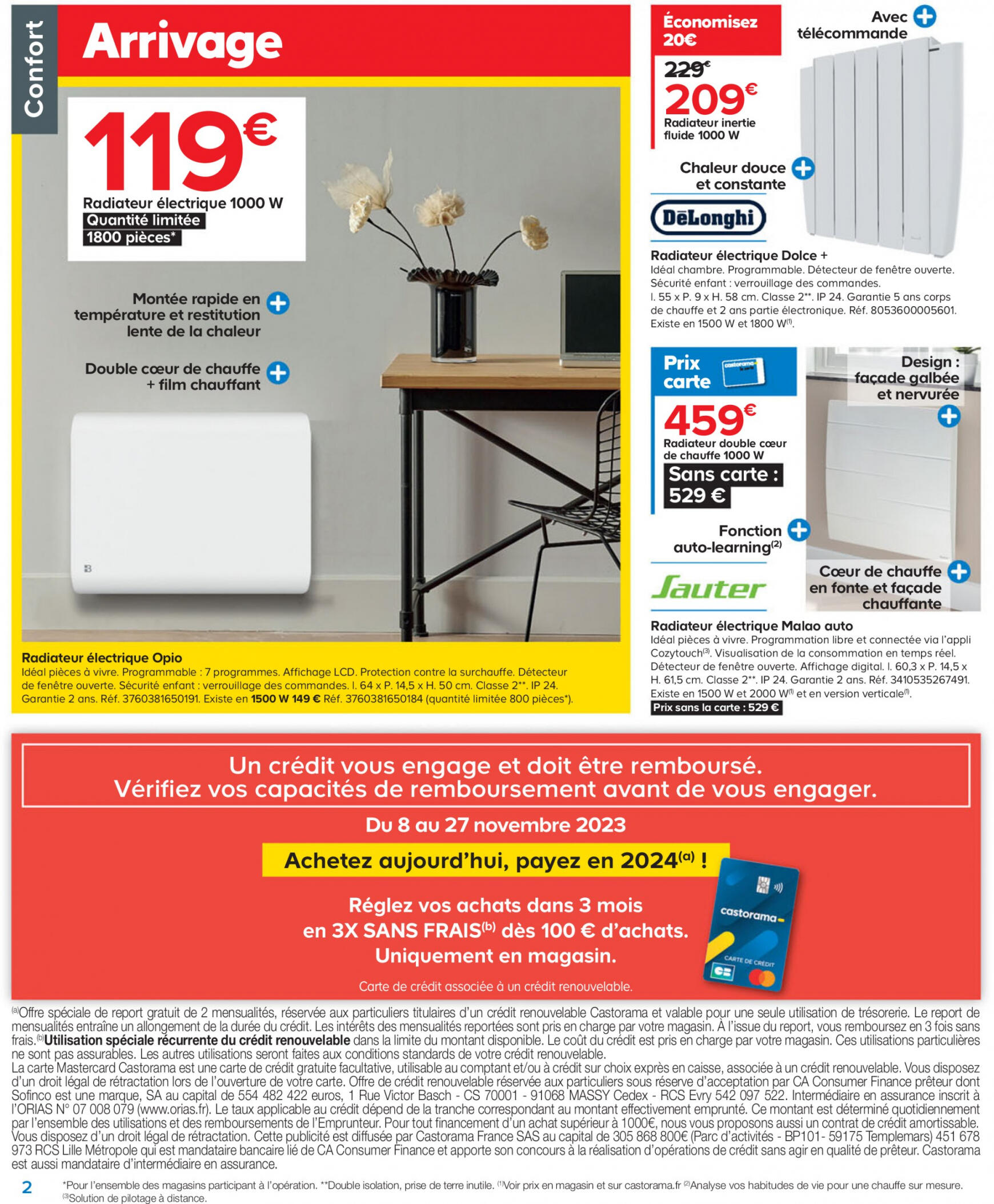 castorama - Catalogue Castorama de du mercredi 08.11. - page: 2