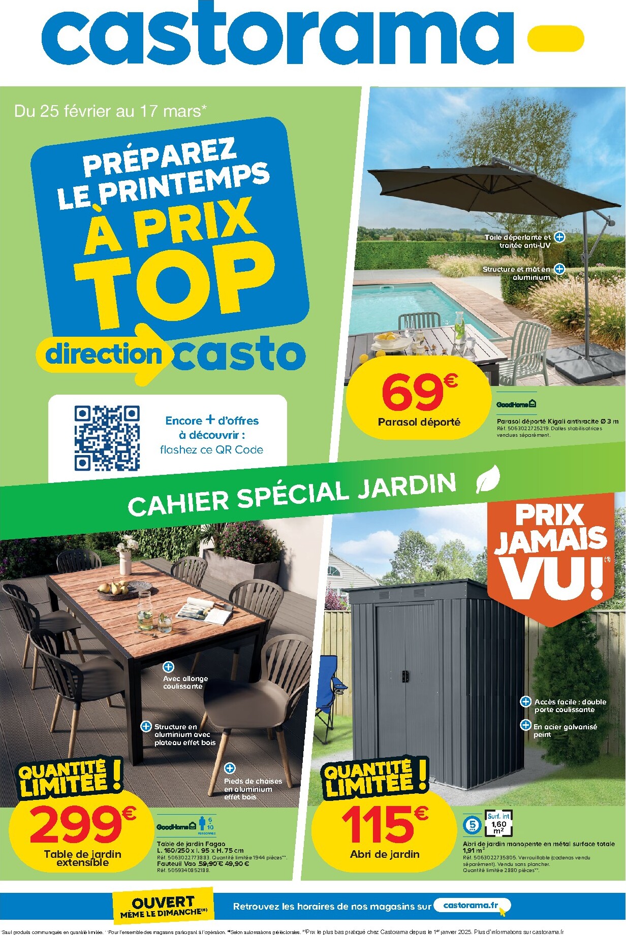 castorama - Catalogue Castorama valable du 25/02/2026 au 17/03/2026